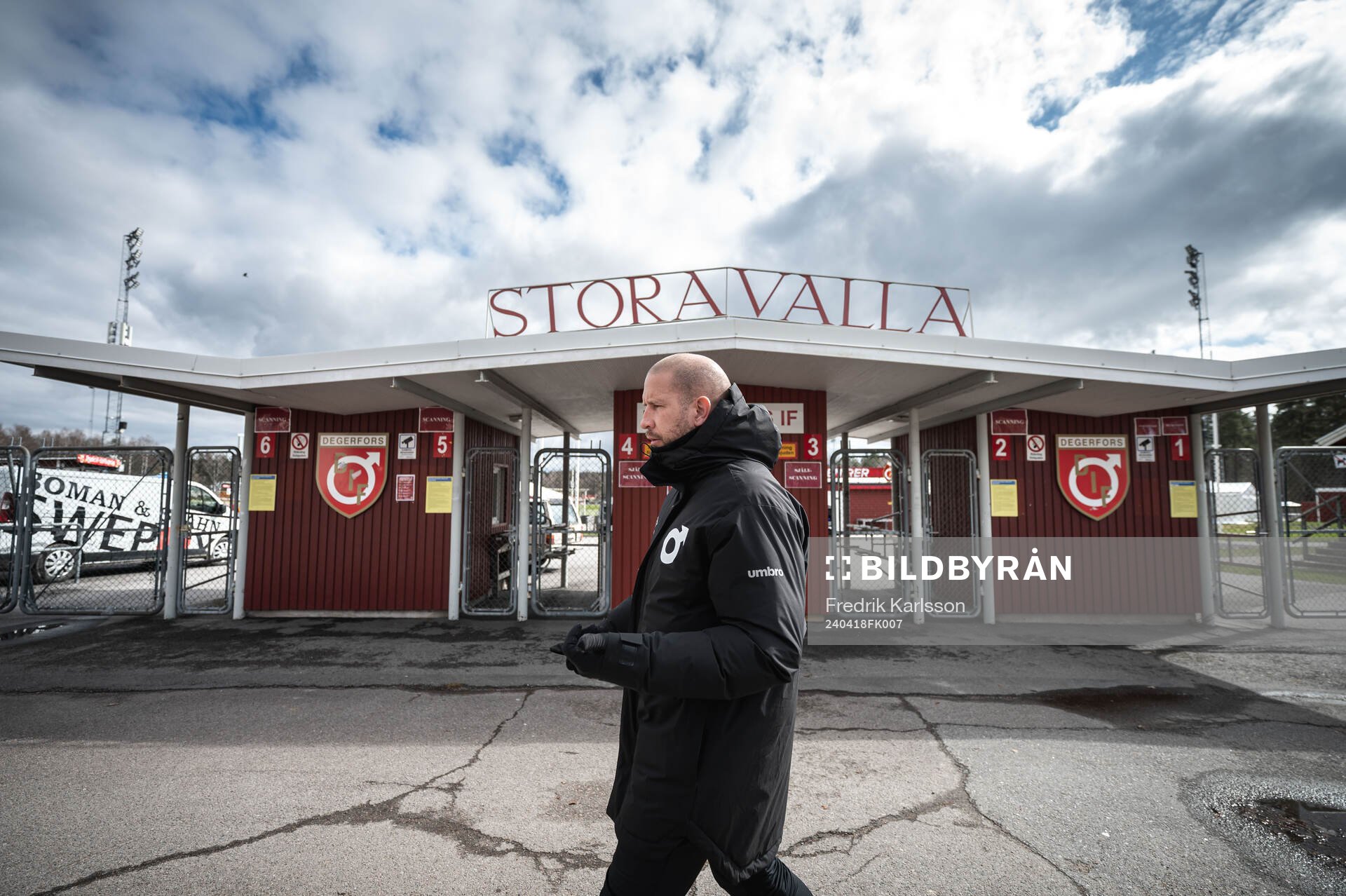 Degerfors assisterande tränare Mattias Lindström