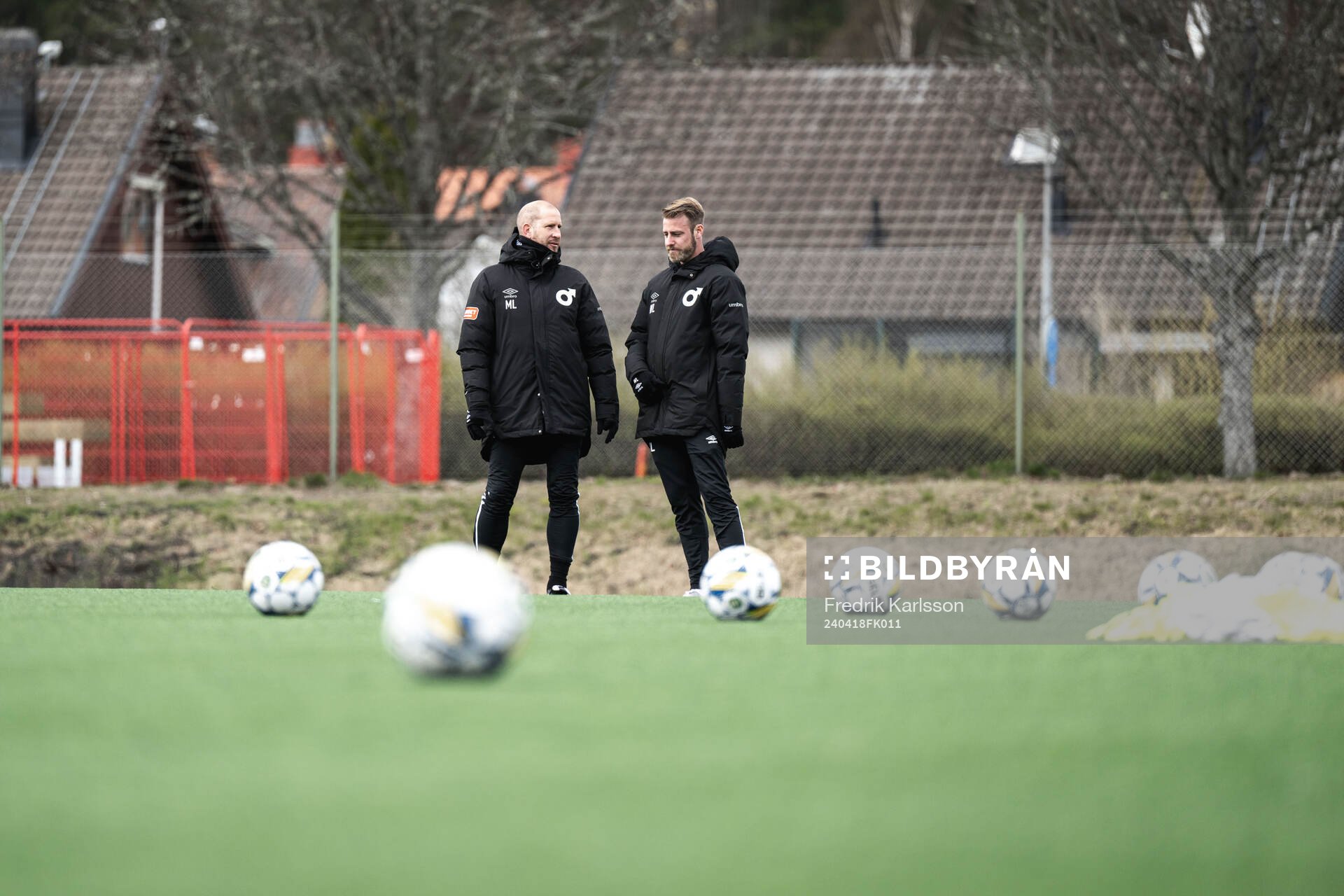 Degerfors assisterande tränare Mattias Lindström och