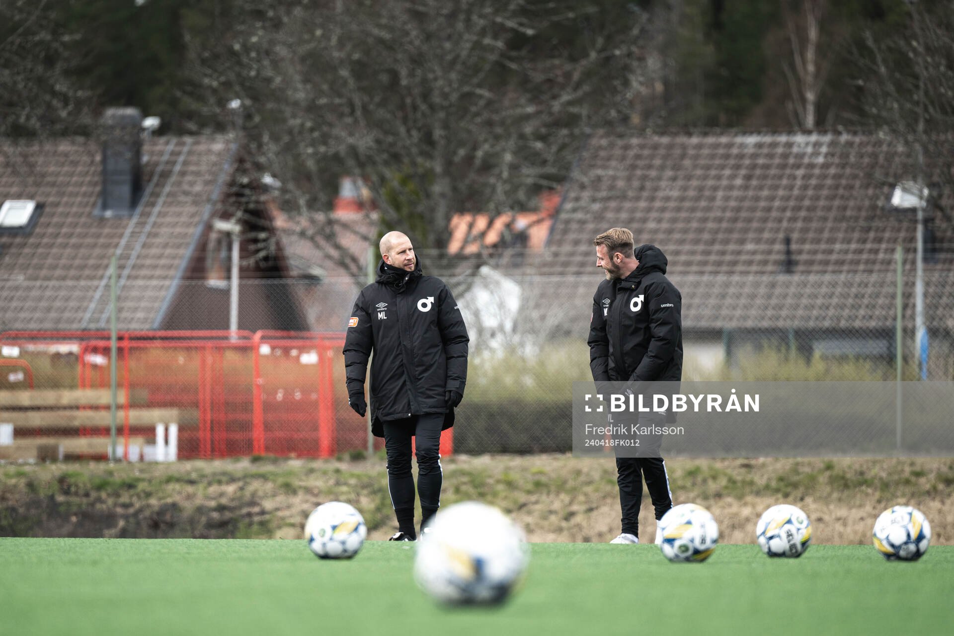 Degerfors assisterande tränare Mattias Lindström och
