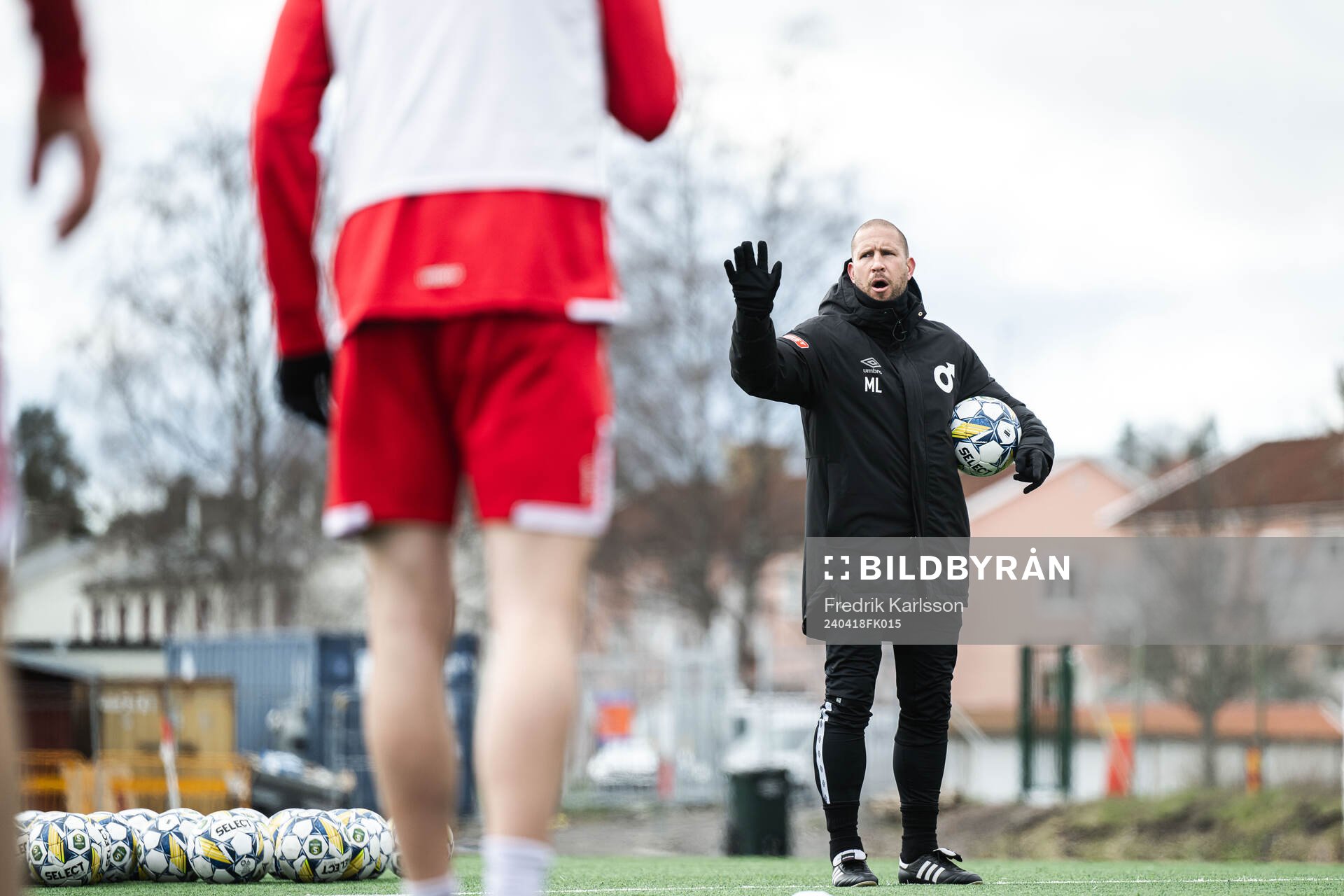 Degerfors assisterande tränare Mattias Lindström