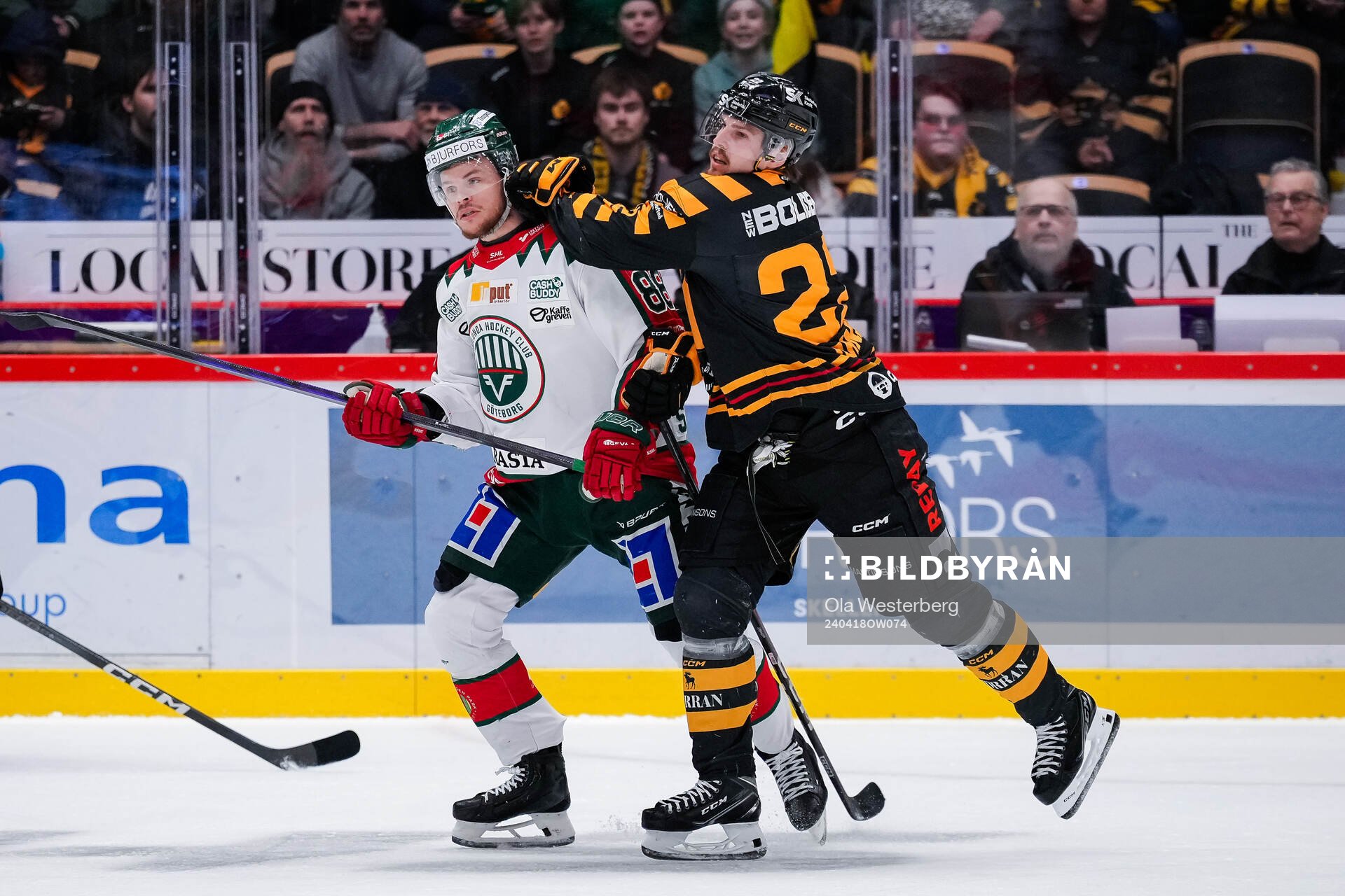 Frölundas Malte Strömwall och Skellefteås Jonathan