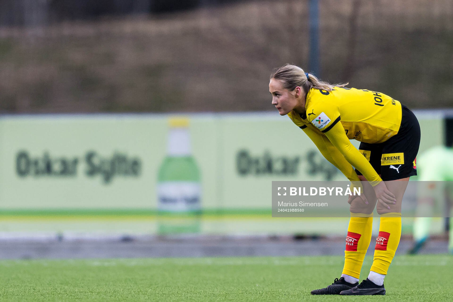 Oda Mathilde Johansen LSK Kvinner looks dejected