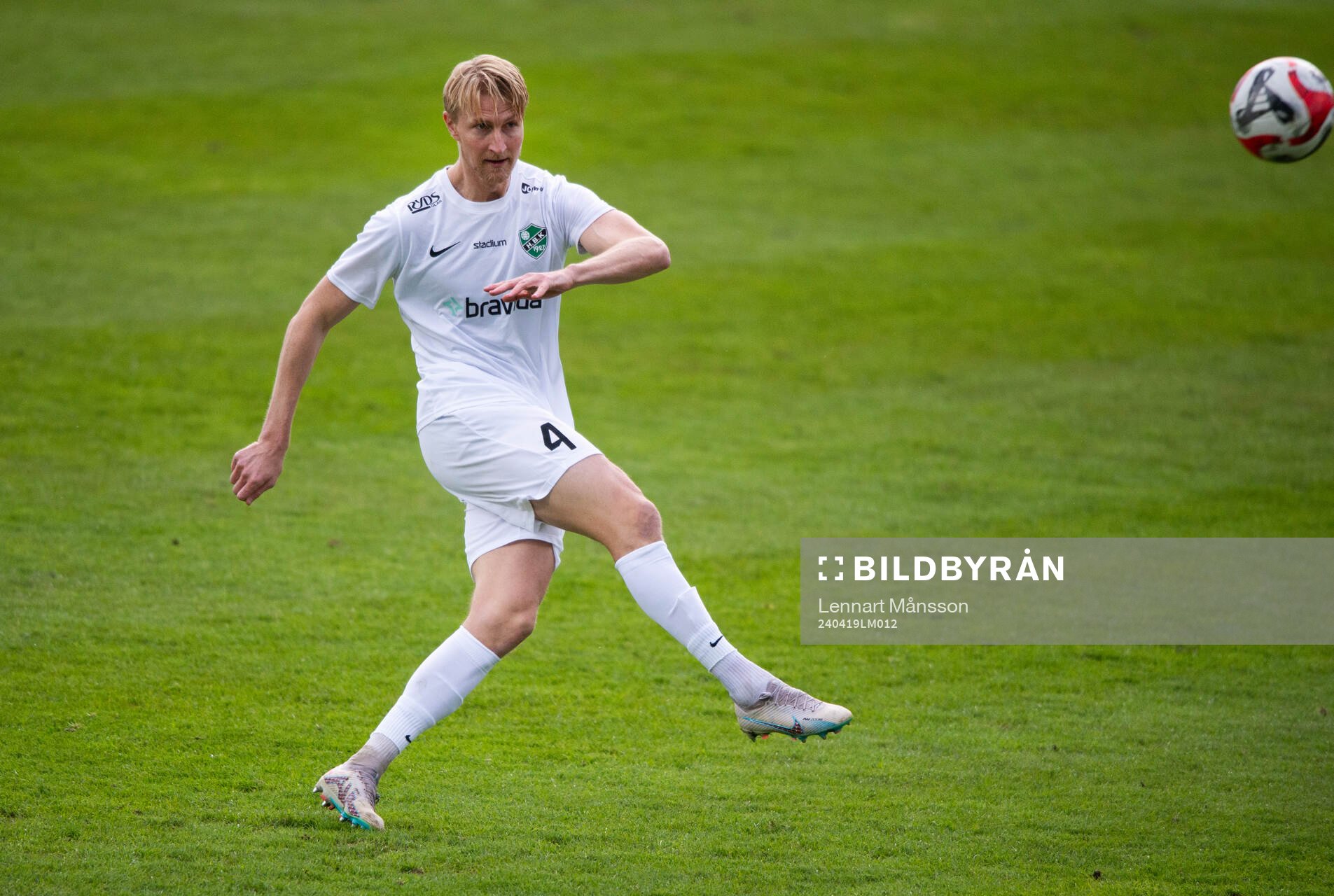 Högaborgs Viktor Wihlstrand i matchen i div. 2 mellan IFK