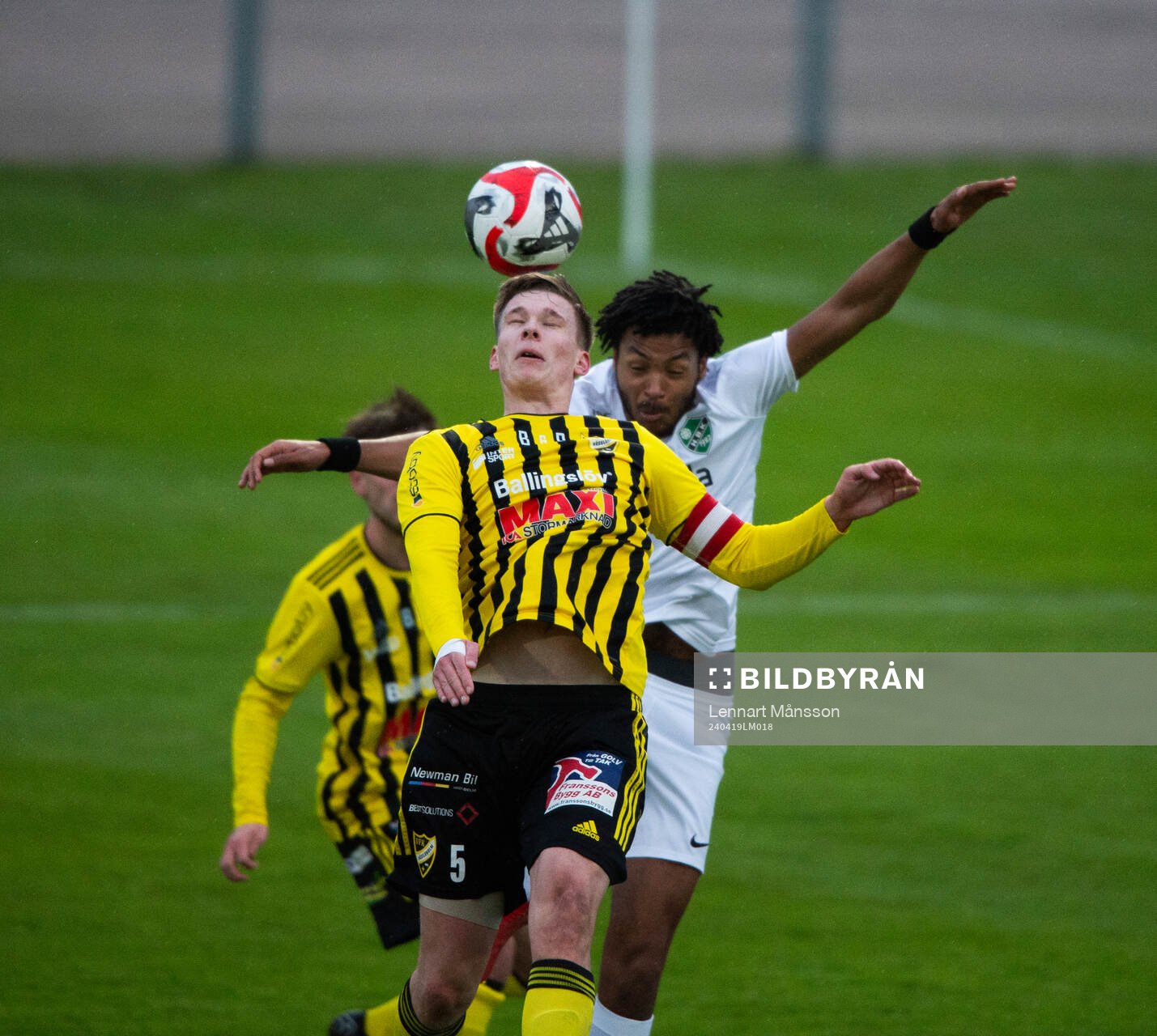 IFK Hässleholms Axel Henriksson i matchen i div. 2 mellan