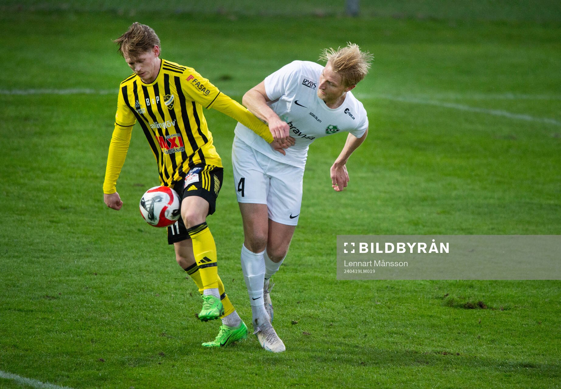 IFK Hässleholms Kasper Månsson i matchen i div. 2 mellan
