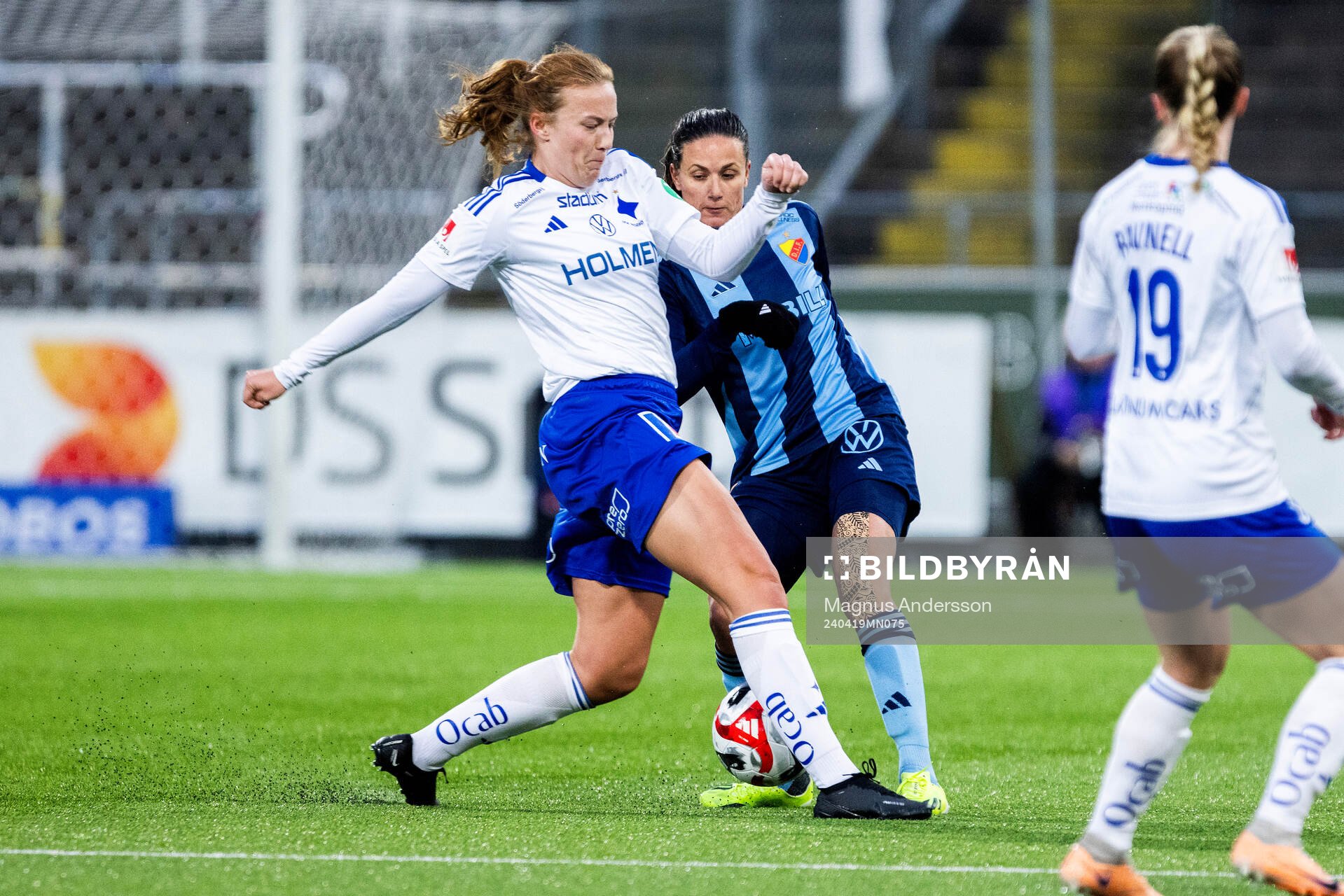 IFK Norrköpings Sara Kanutte Fornes och Beata Kollmats