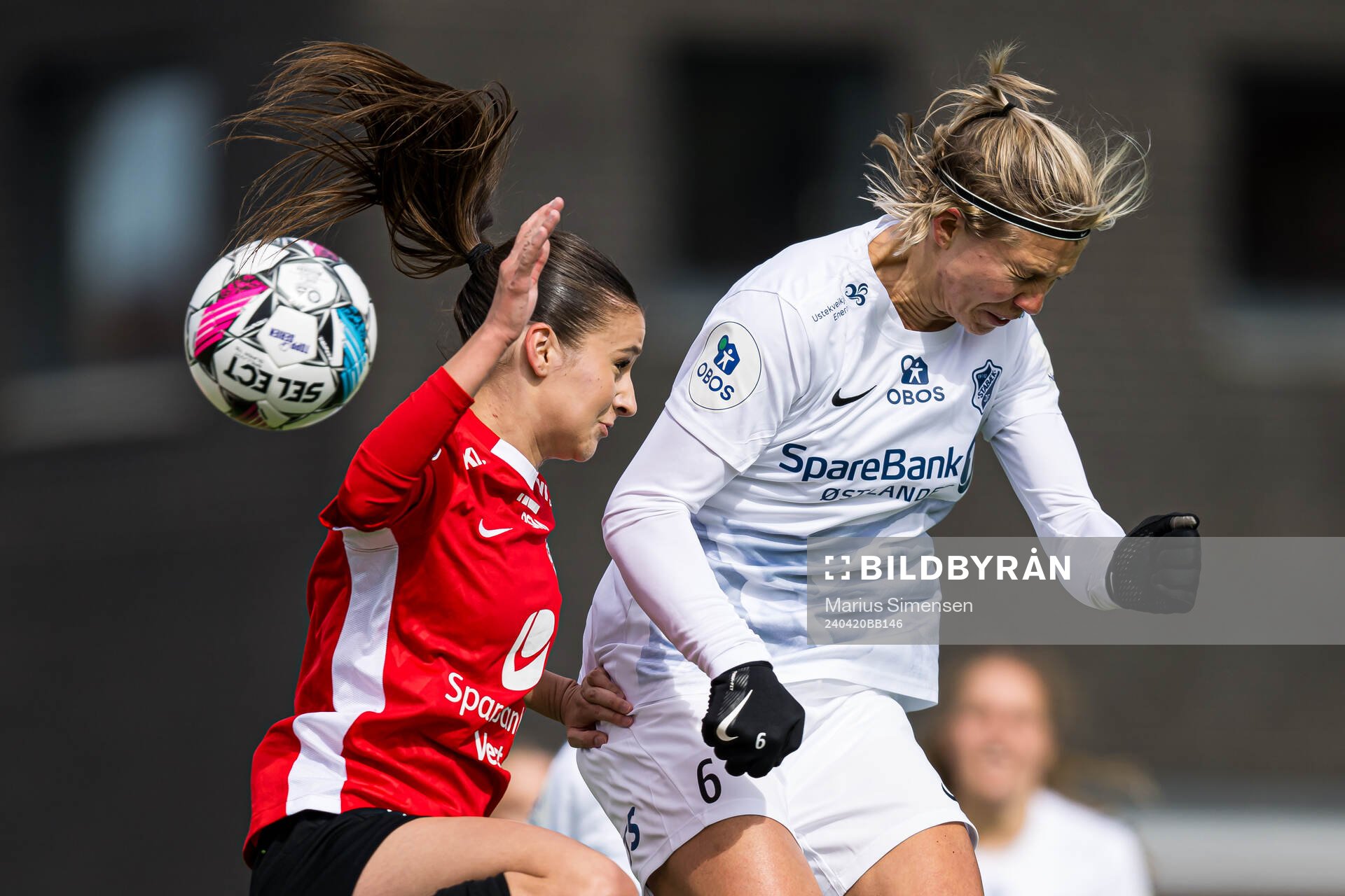 Samra Muhic of Arna-Bjørnar and Lena Soleng Hansen of