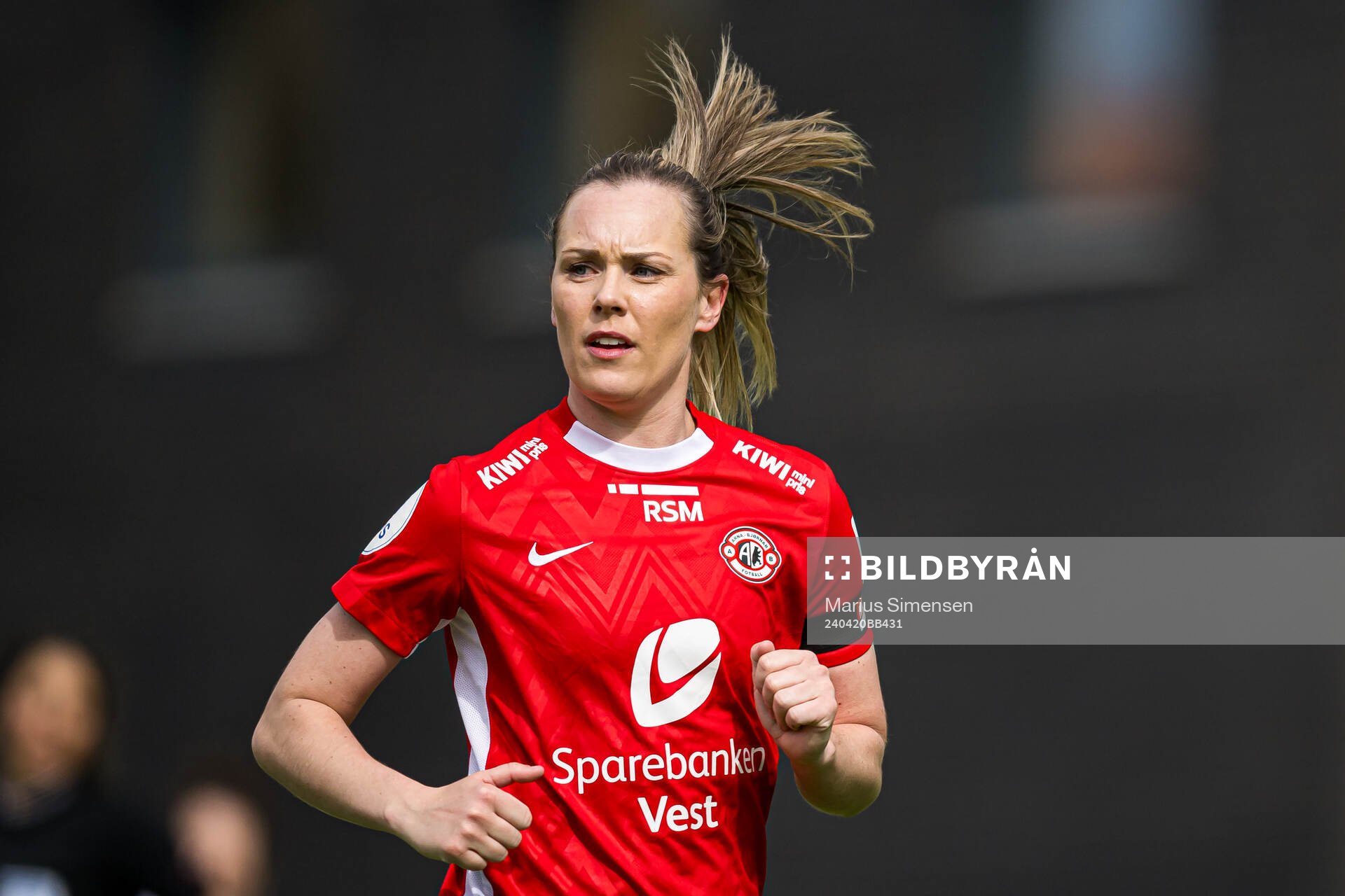 Stine Hovland of Arna-Bjørnar