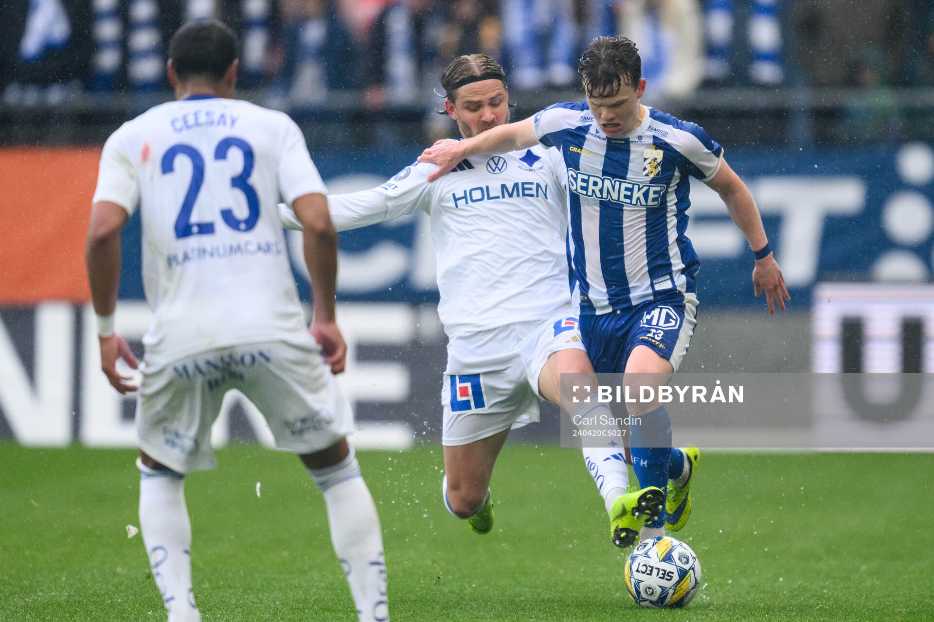 IFK Norrköpings Christoffer Nyman och IFK Göteborgs