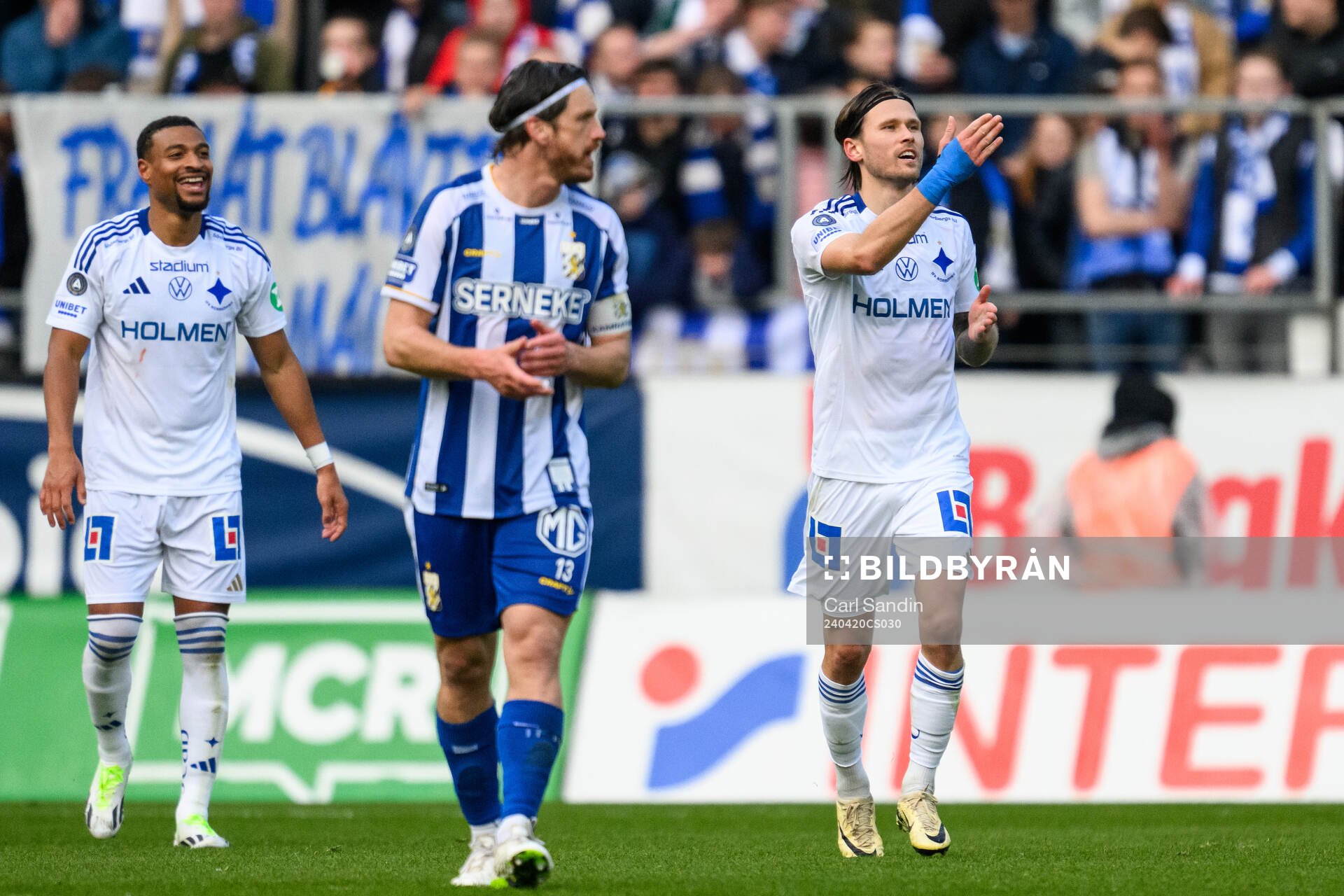 IFK Norrköpings Arnor Traustason jublar