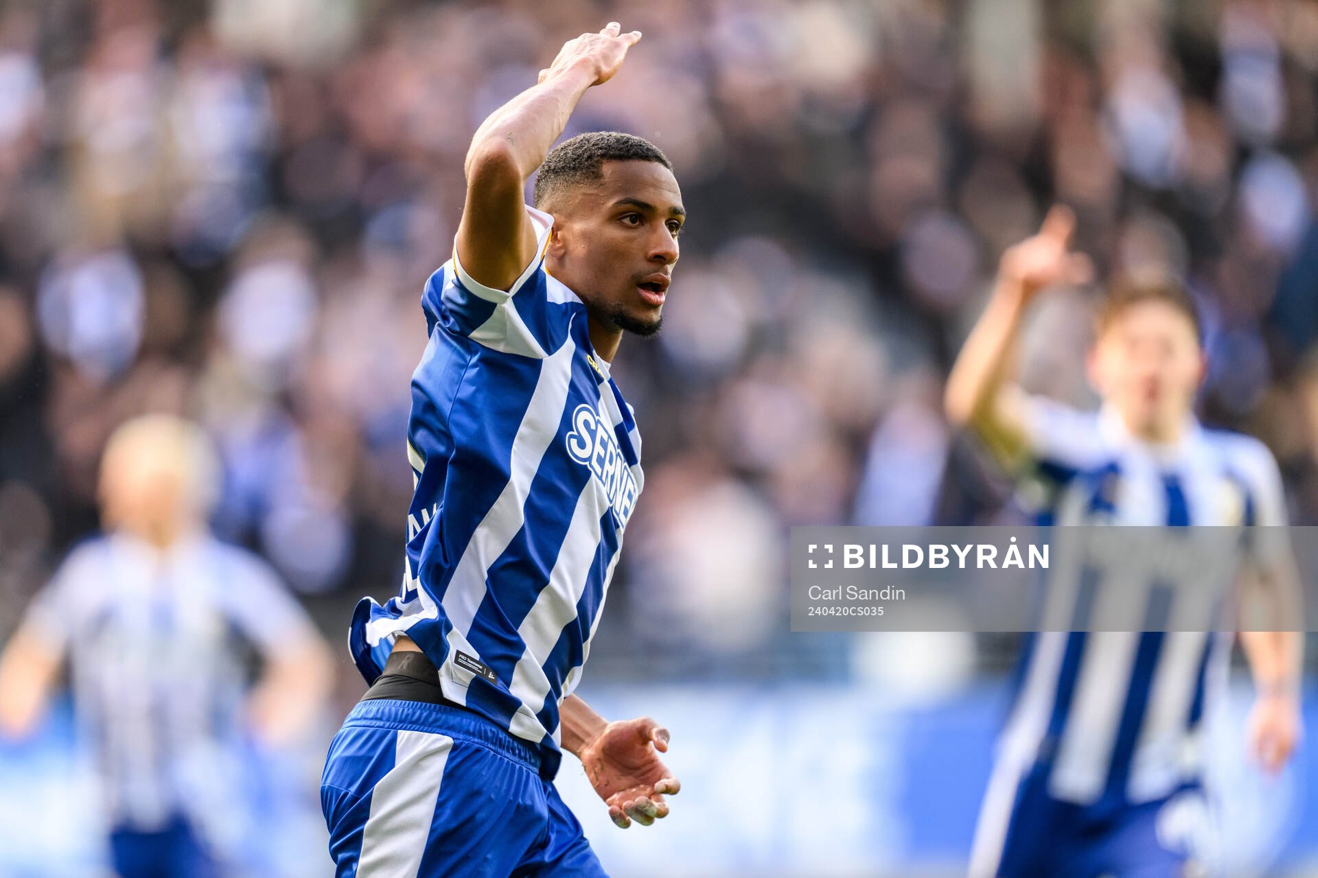 IFK Göteborgs Paulos Abraham jublar