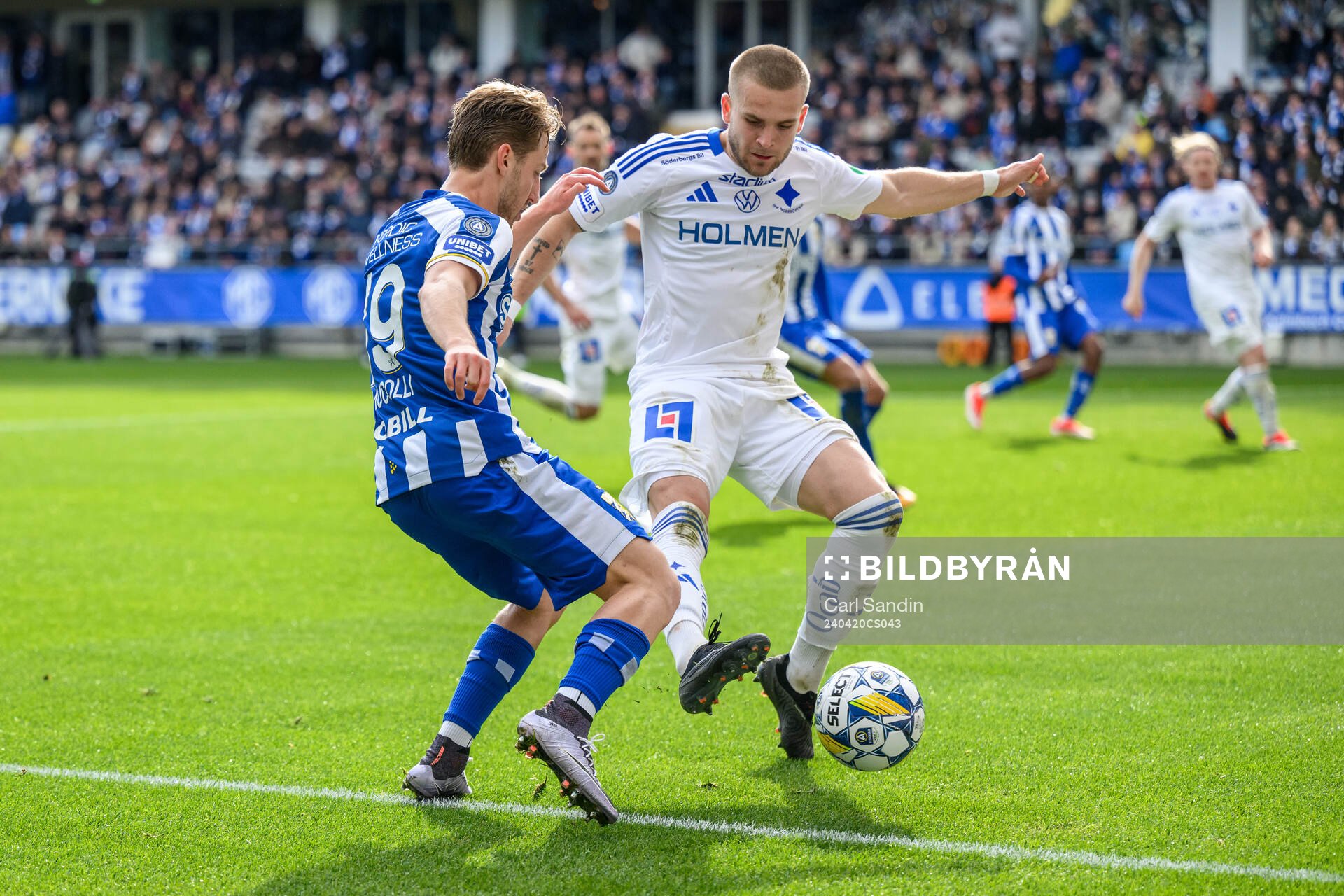 IFK Göteborgs Arbnor Mucolli och IFK Norrköpings Amadeus