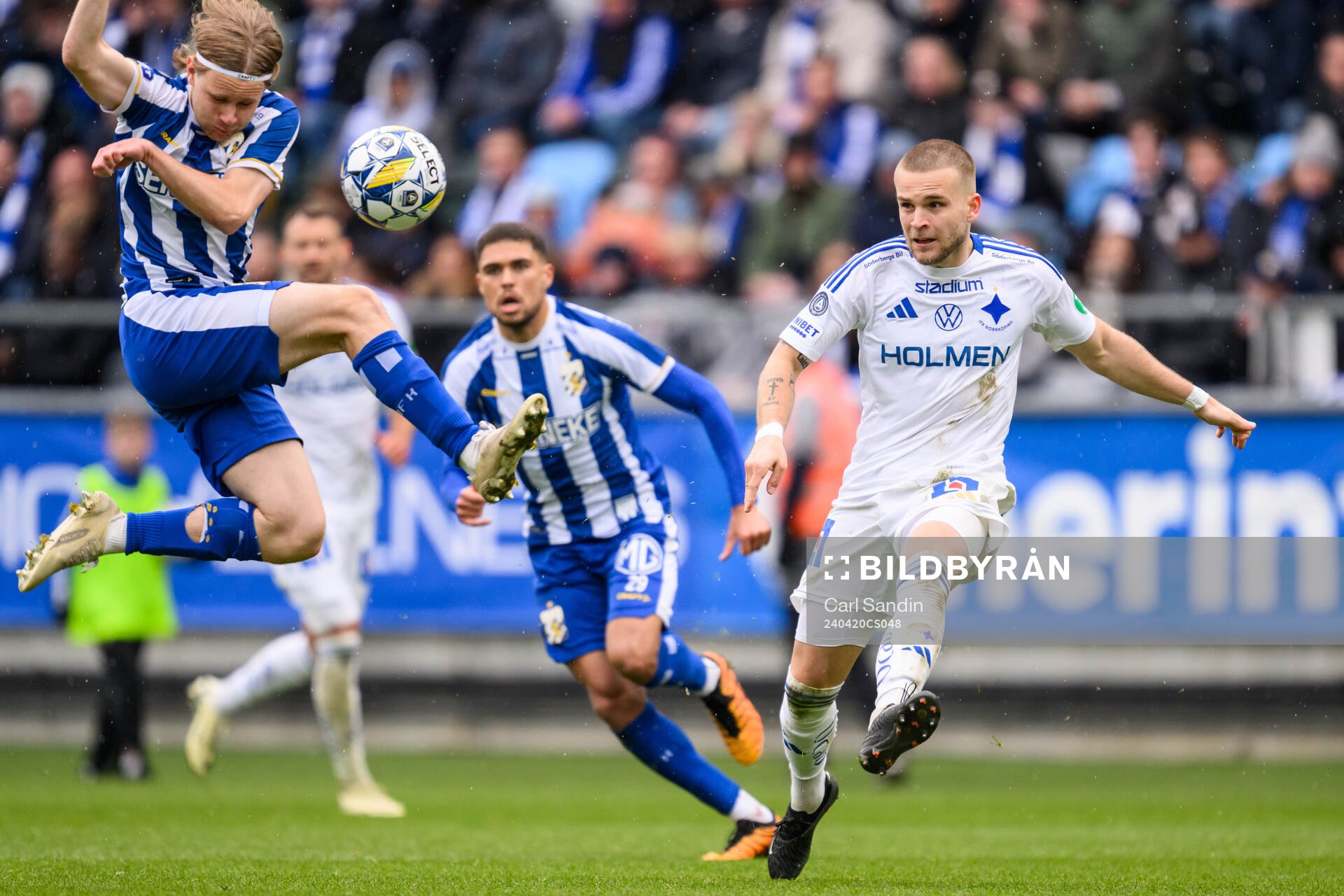 IFK Göteborgs gDavid Seger och IFK Norrköpings Amadeus