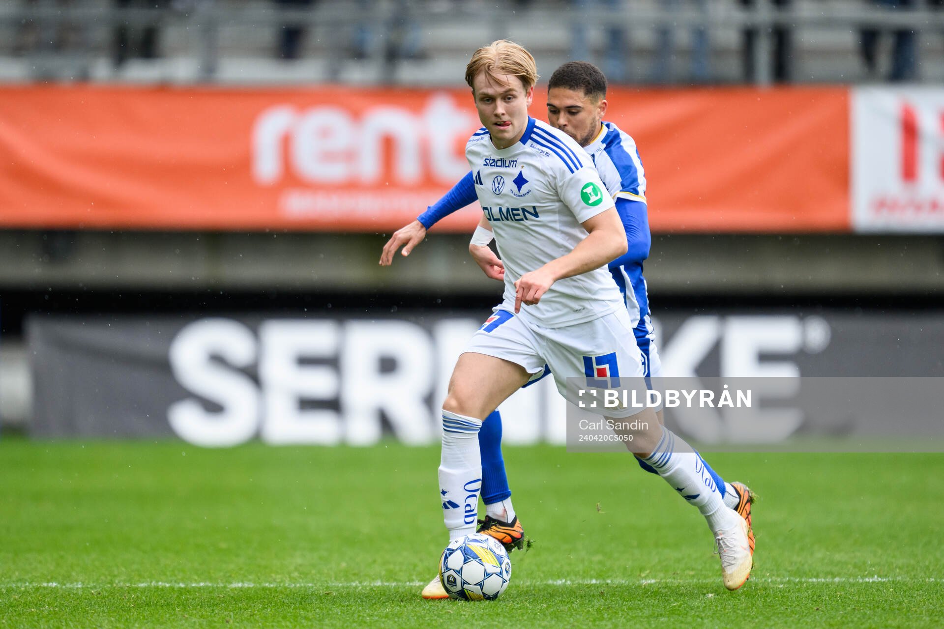 IFK Norrköpings Isak Andri Sigurgeirsson och IFK