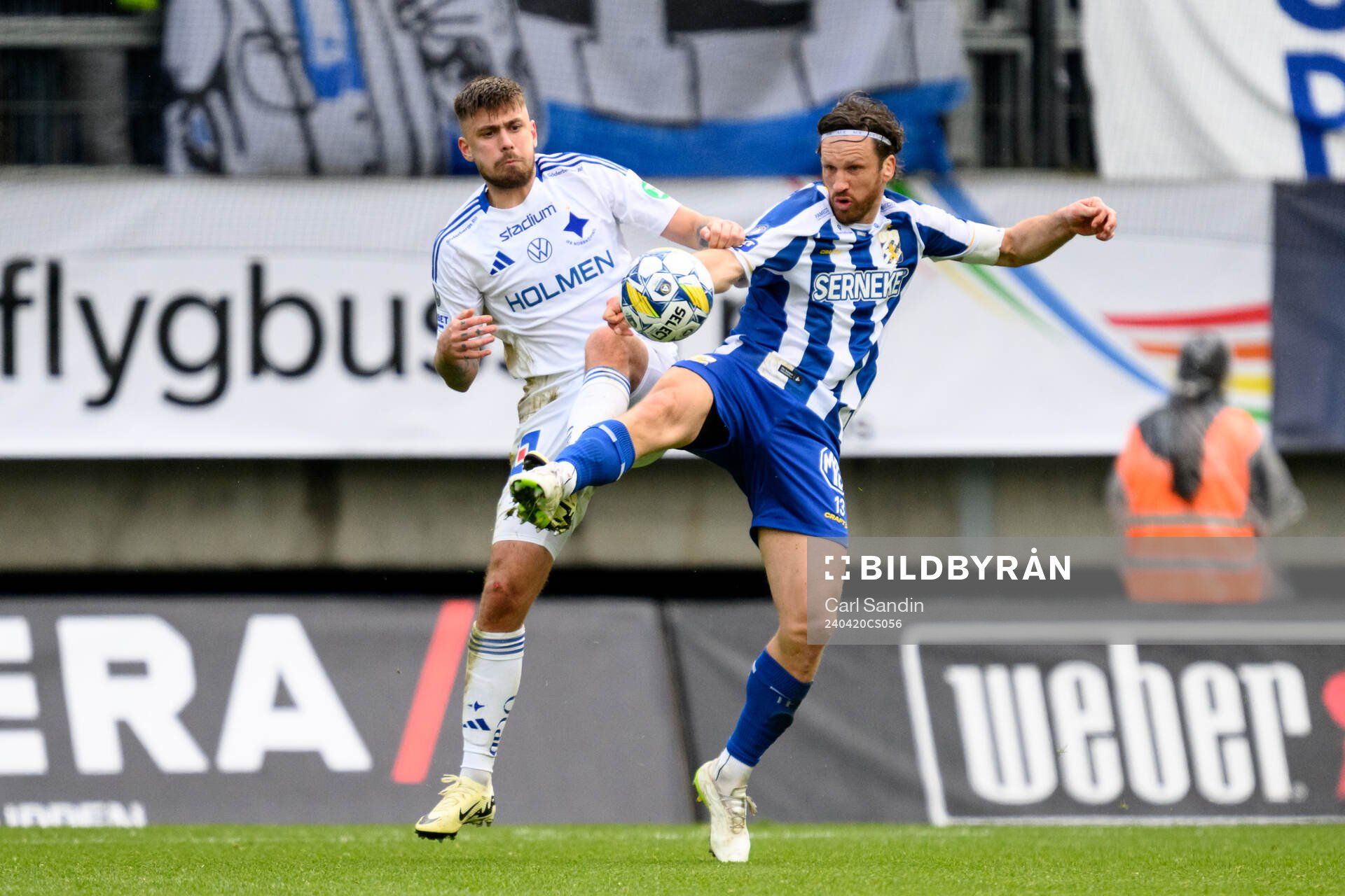 IFK Norrköpings Tim Prica och IFK Göteborgs Gustav