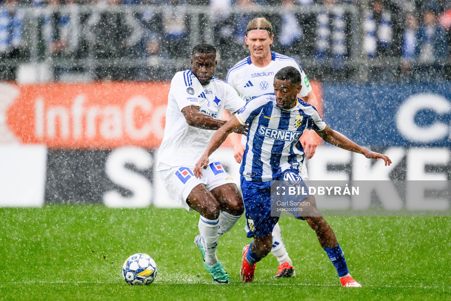 IFK Norrköpings Isak Ssewankambo och IFK Göteborgs Paulos