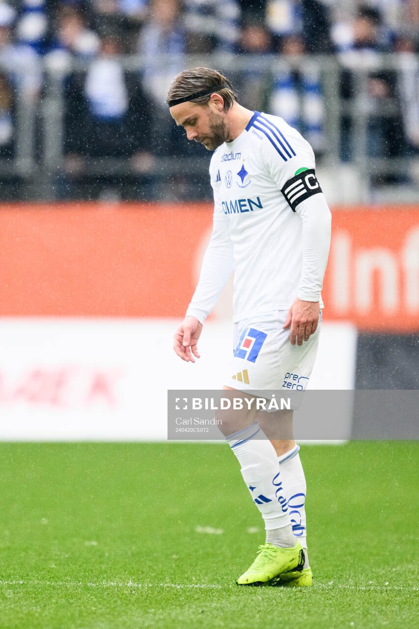 IFK Norrköpings Christoffer Nyman deppar