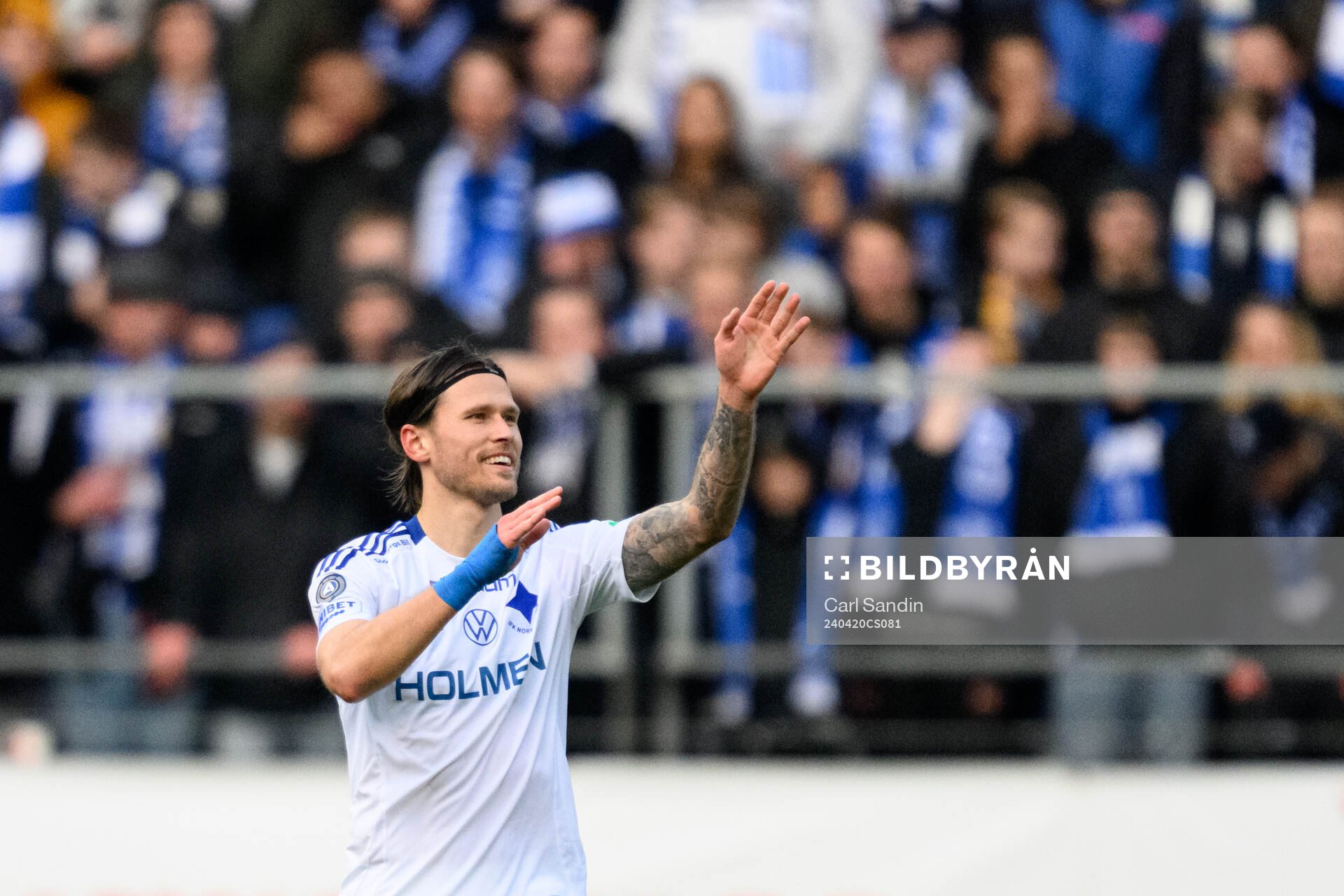 IFK Norrköpings Arnor Traustason jublar