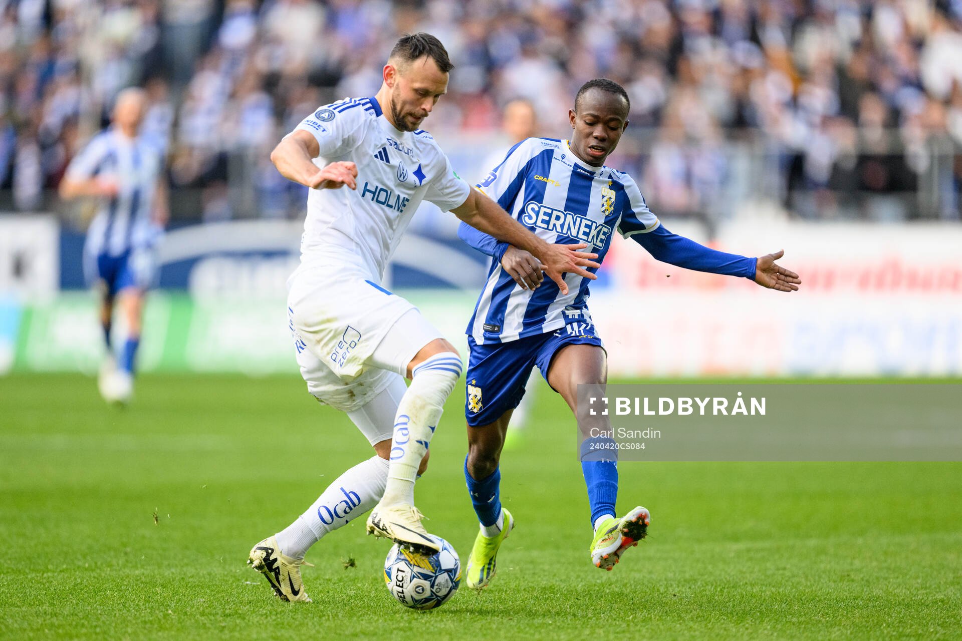 IFK Norrköpings Max Watson och IFK Göteborgs Malick