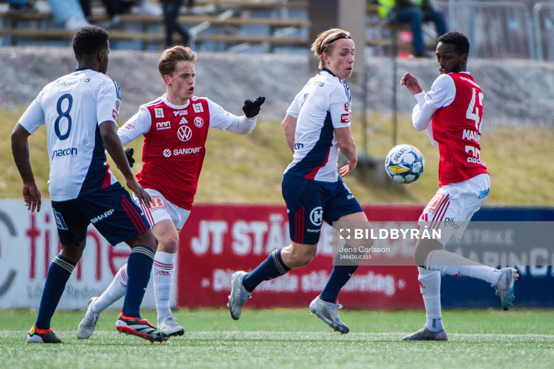 Sandvikens Ludwig Malachowski Thorell och Mohammed Mahammed