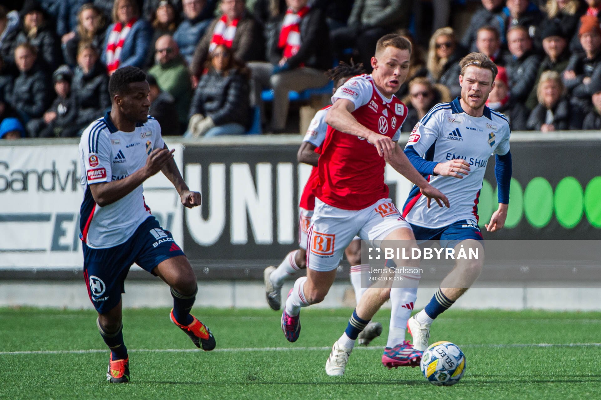 Sandvikens Daniel Söderberg och Östers Daniel Ljung