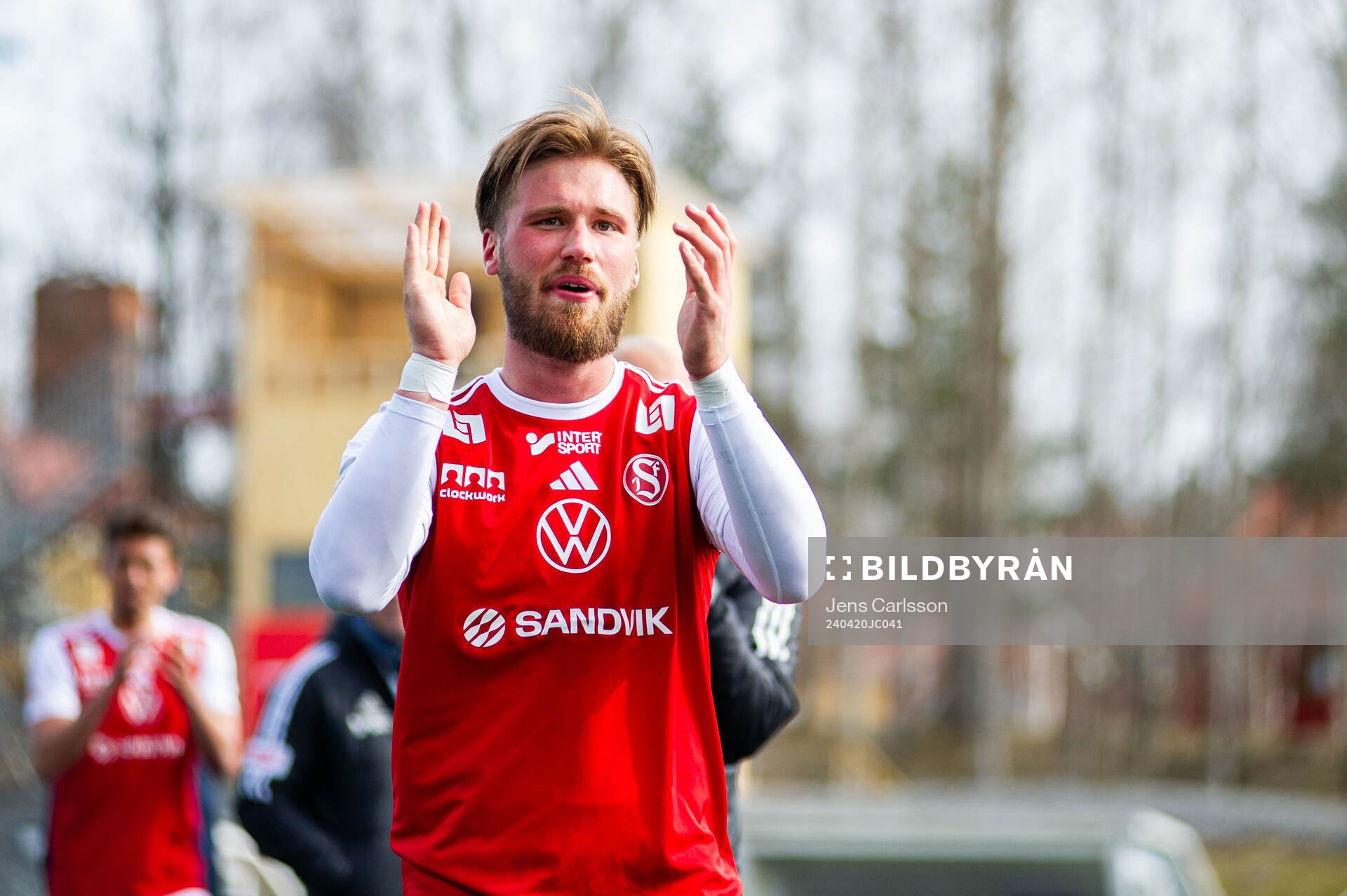 Sandvikens Kasper Harletun jublar