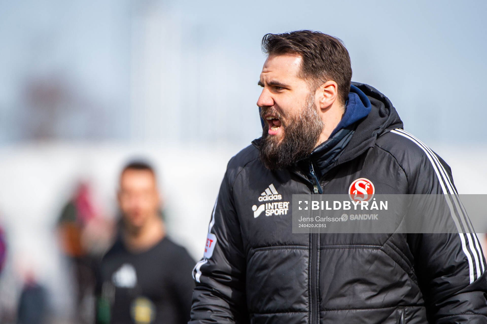Sandvikens tränare Eldar Abdulic