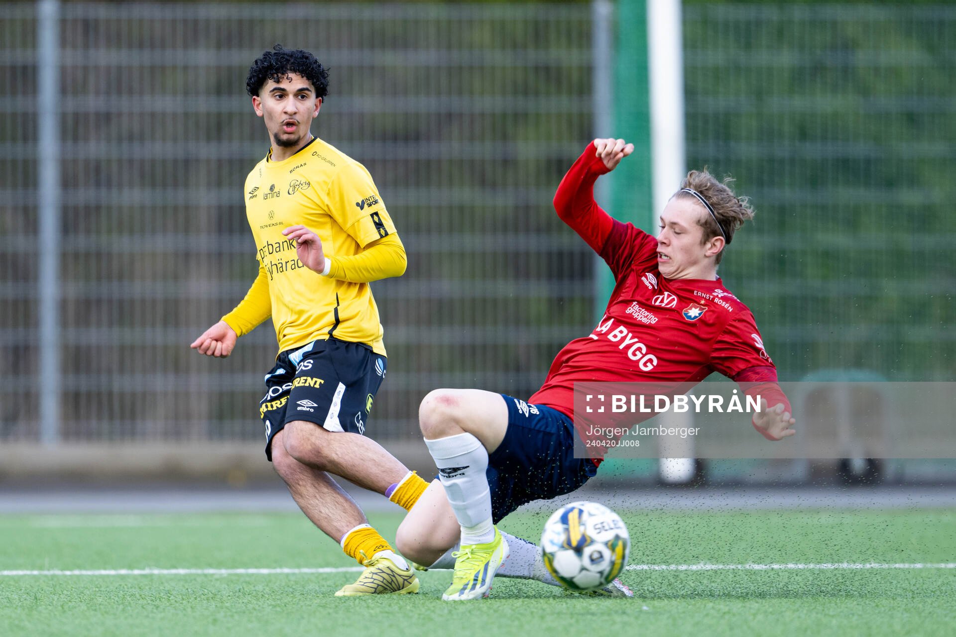 Elfsborgs Aryan Vaghti Chaluosi och Örgrytes Carl Berg