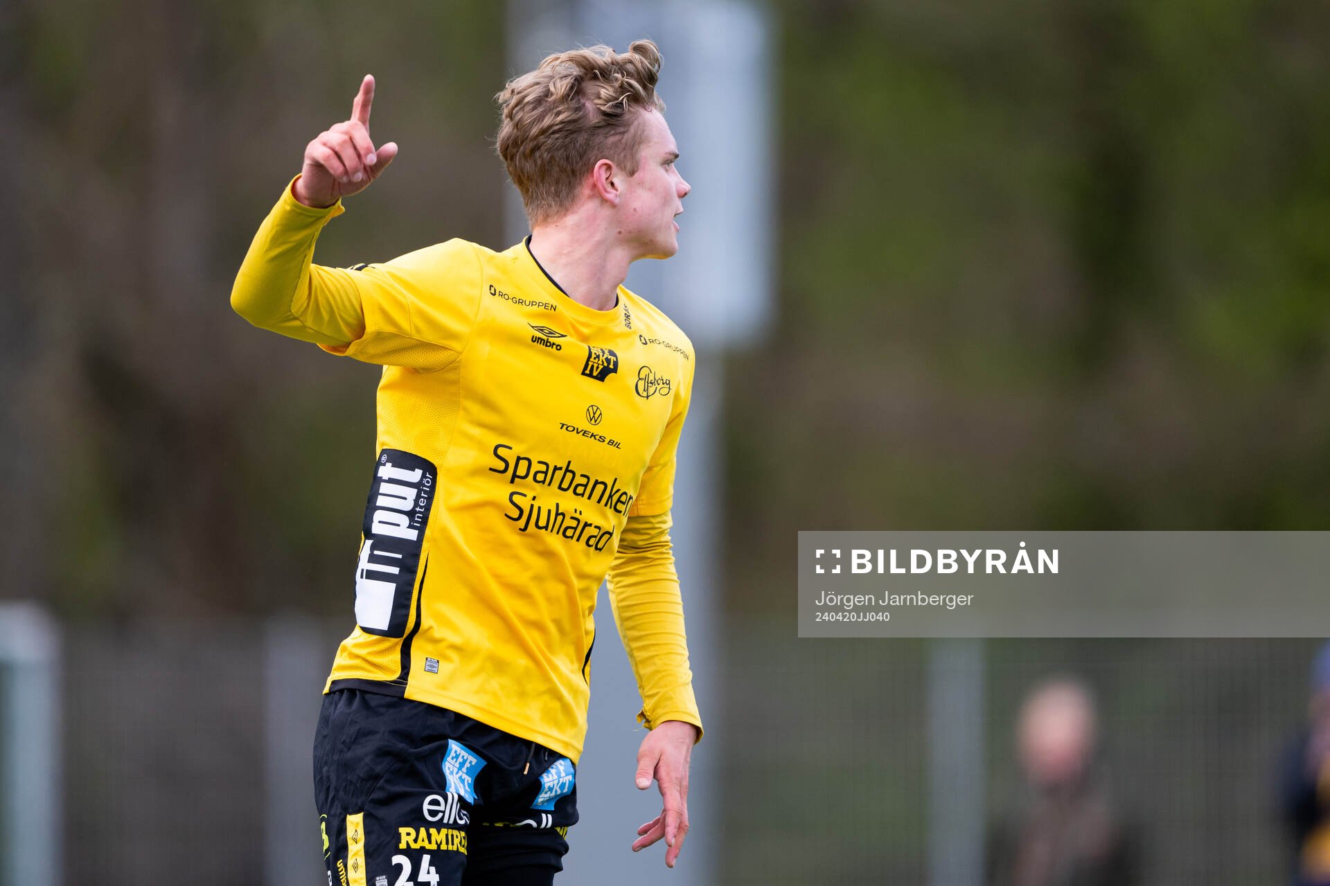 Elfsborgs Karl Ivarsson Persson jublar