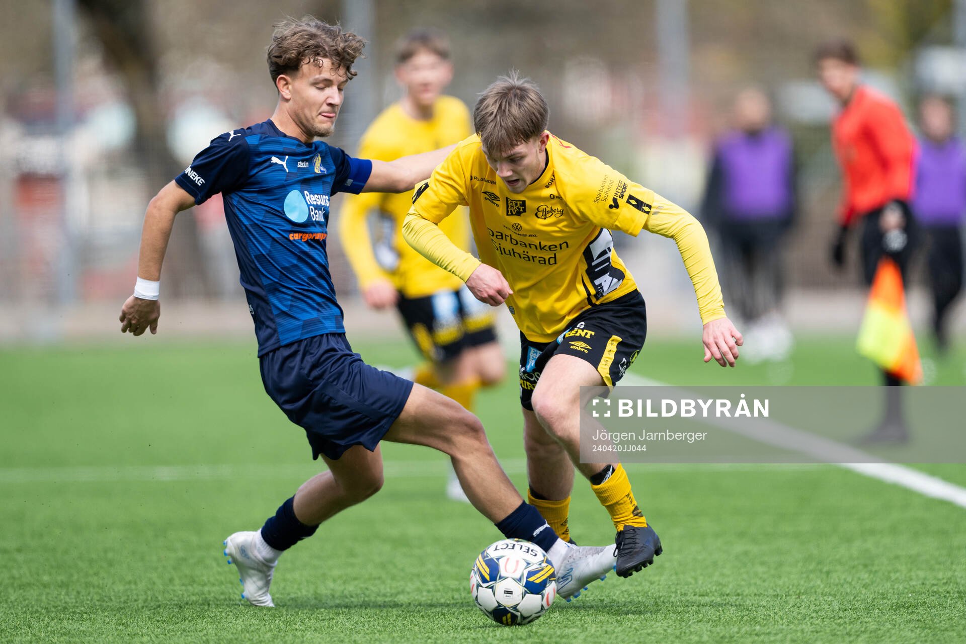 Eskilsminnes Viktor Åkerman och Elfsborgs Theo Eliasson