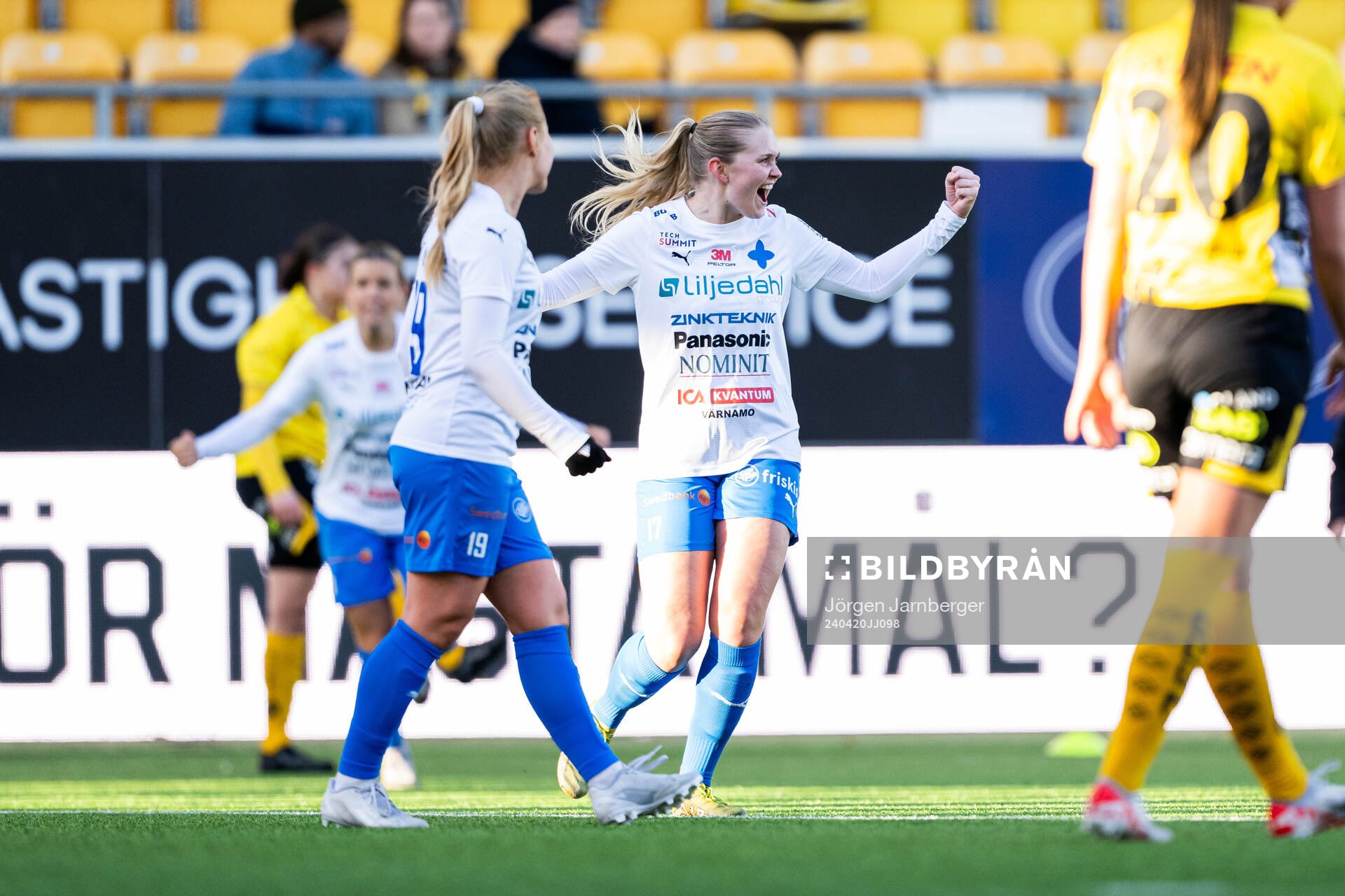 Värnamos Lizette Kennethsson jublar