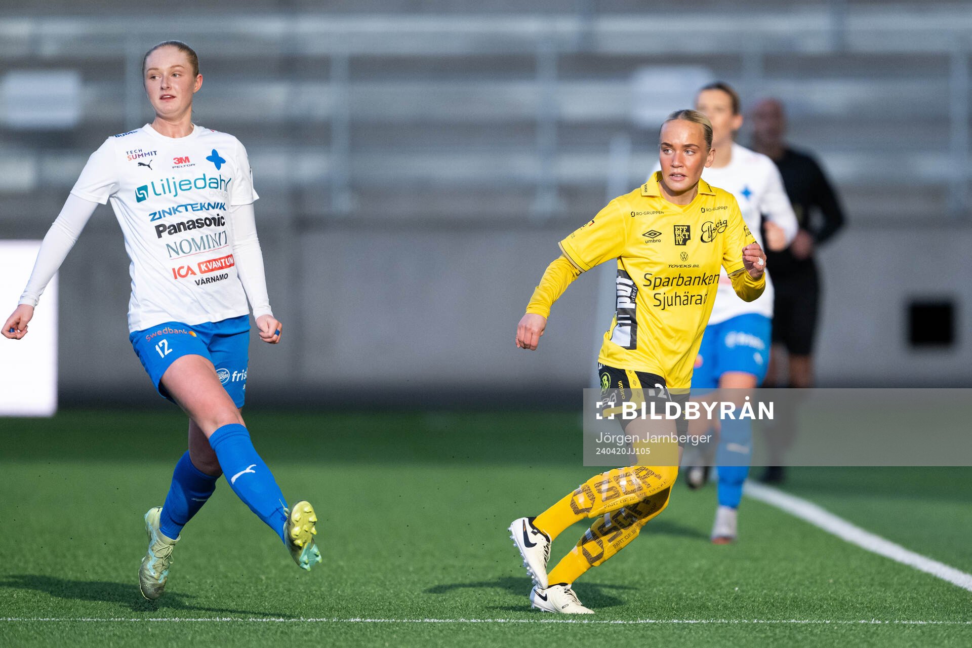 Värnamos Lizette Kennethsson och Elfsborgs Tea Skoglund