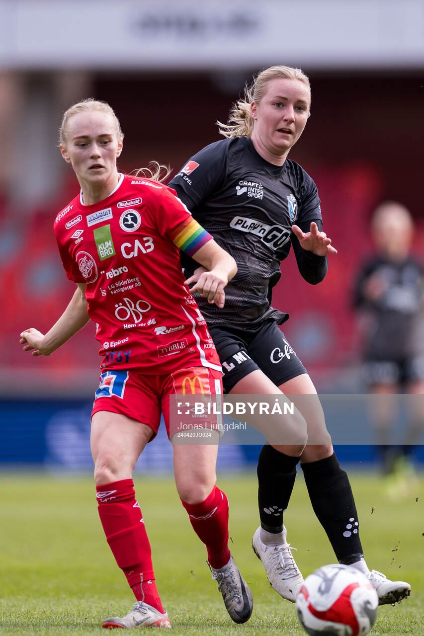 KIF Örebros Minea Lassas och Växjö DFFs Alexandra