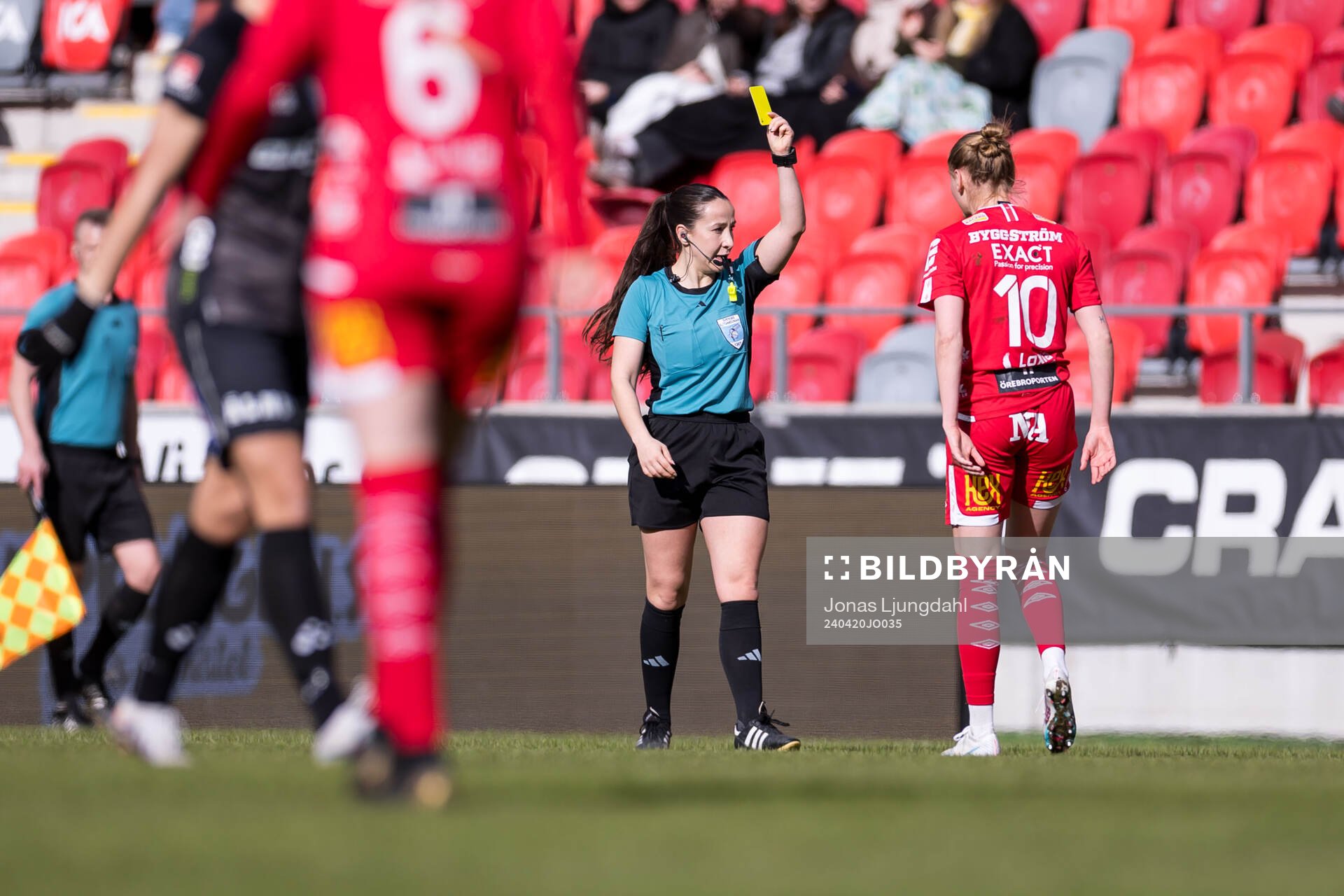 KIF Örebros Nora Harnes Håheim deppar