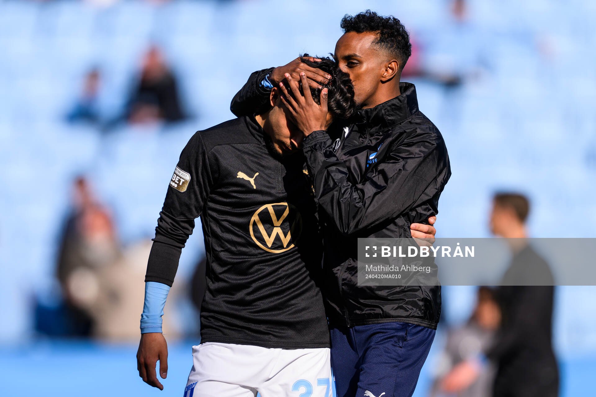 Malmö FFs Adrian Skogmar och Taha Ali
