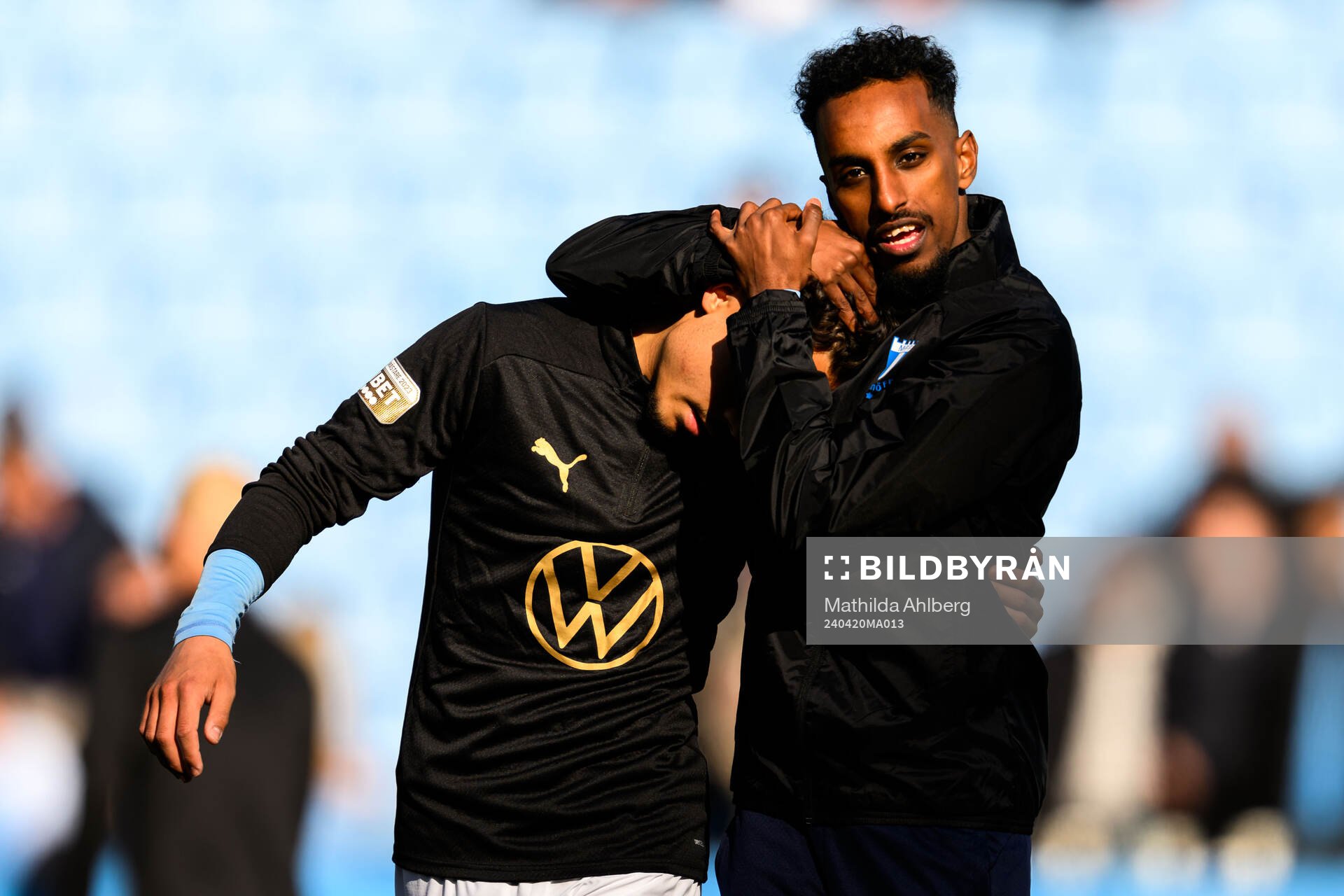 Malmö FFs Adrian Skogmar och Taha Ali