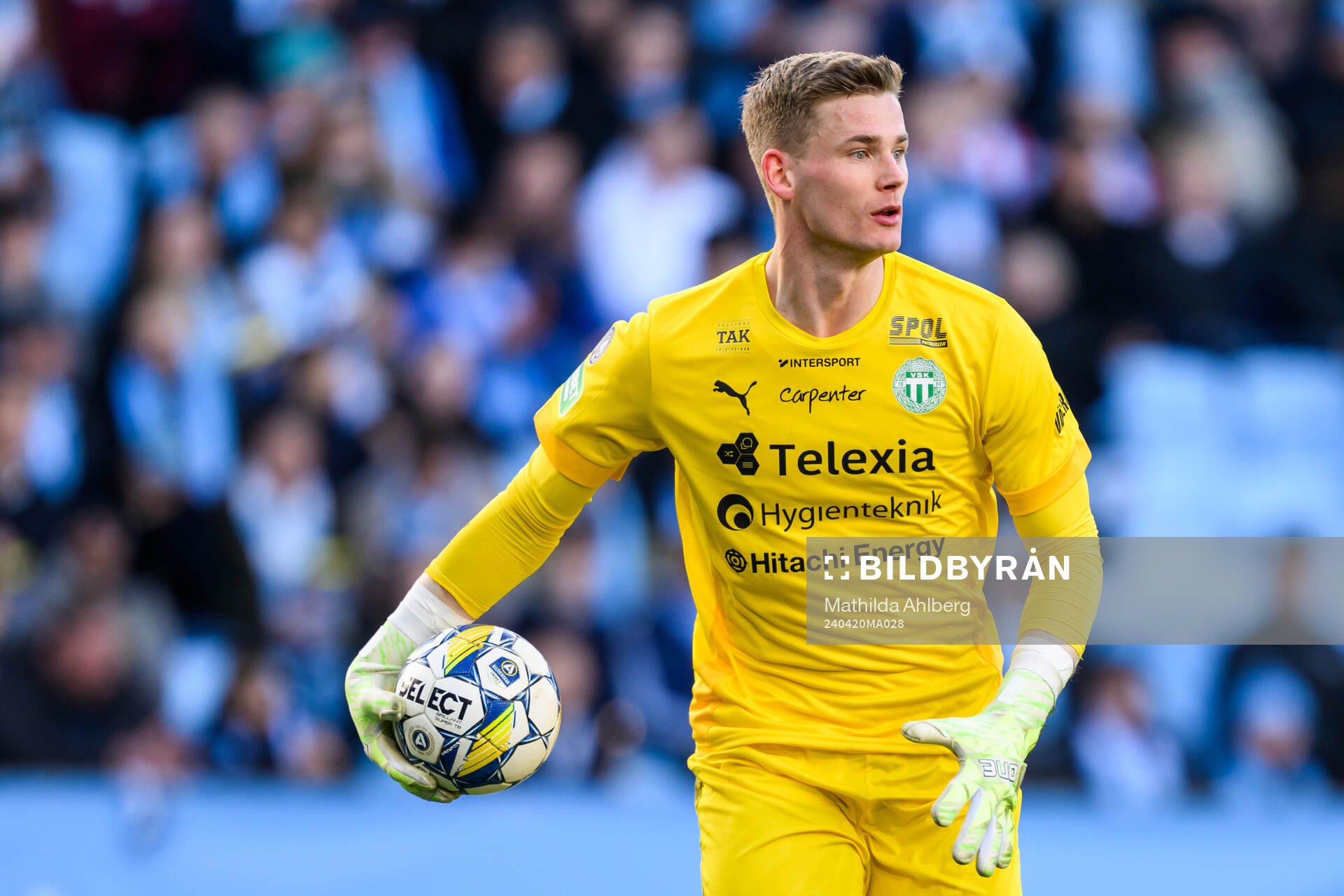Västerås målvakt Johan Brattberg