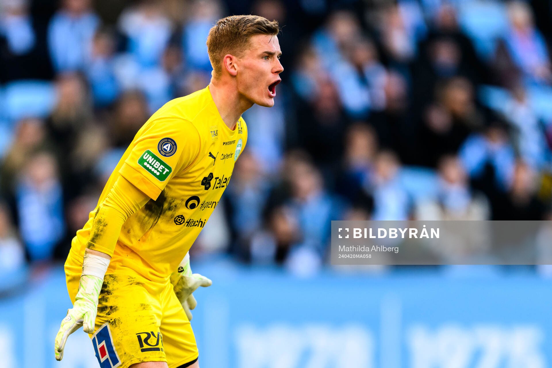 Västerås målvakt Johan Brattberg