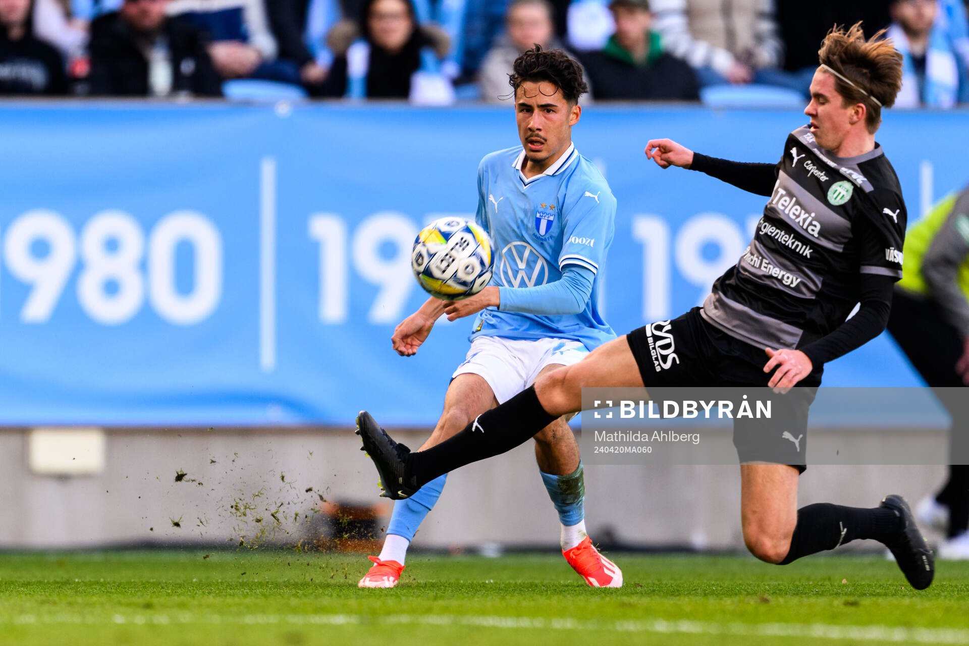 Malmö FFs Adrian Skogmar och