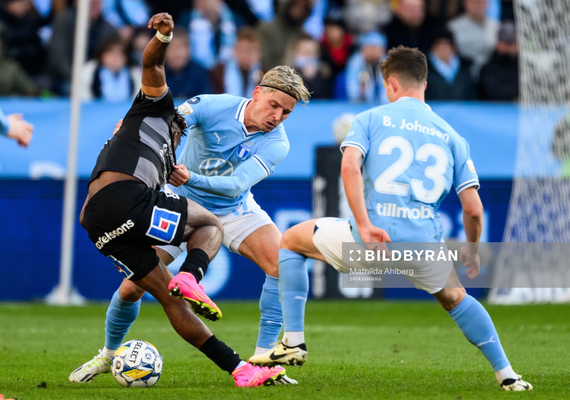 Västerås Henry Offia, Malmö FFs Jens Stryger Larsen och