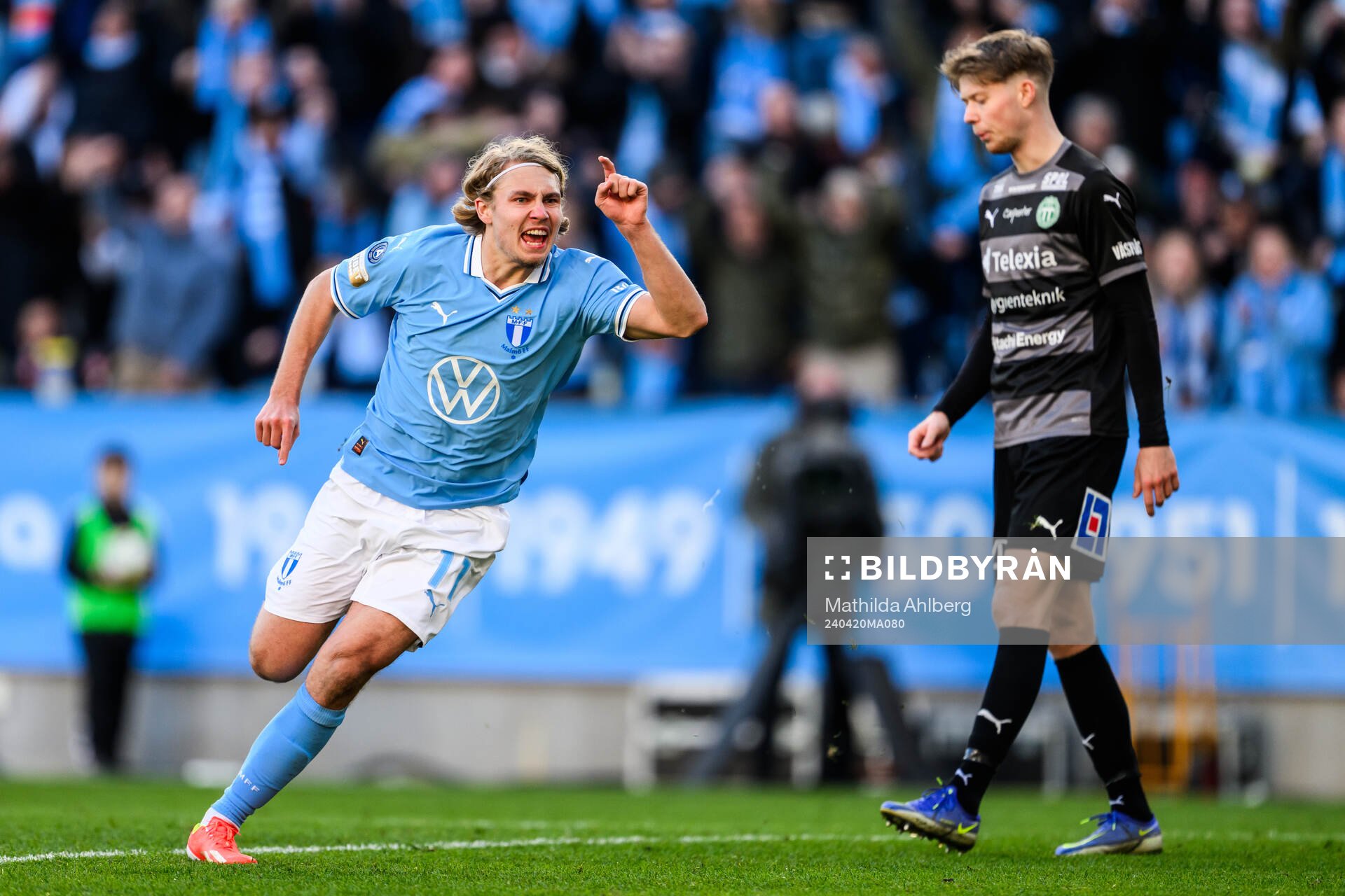 Malmö FFs Sebastian Nanasi jublar
