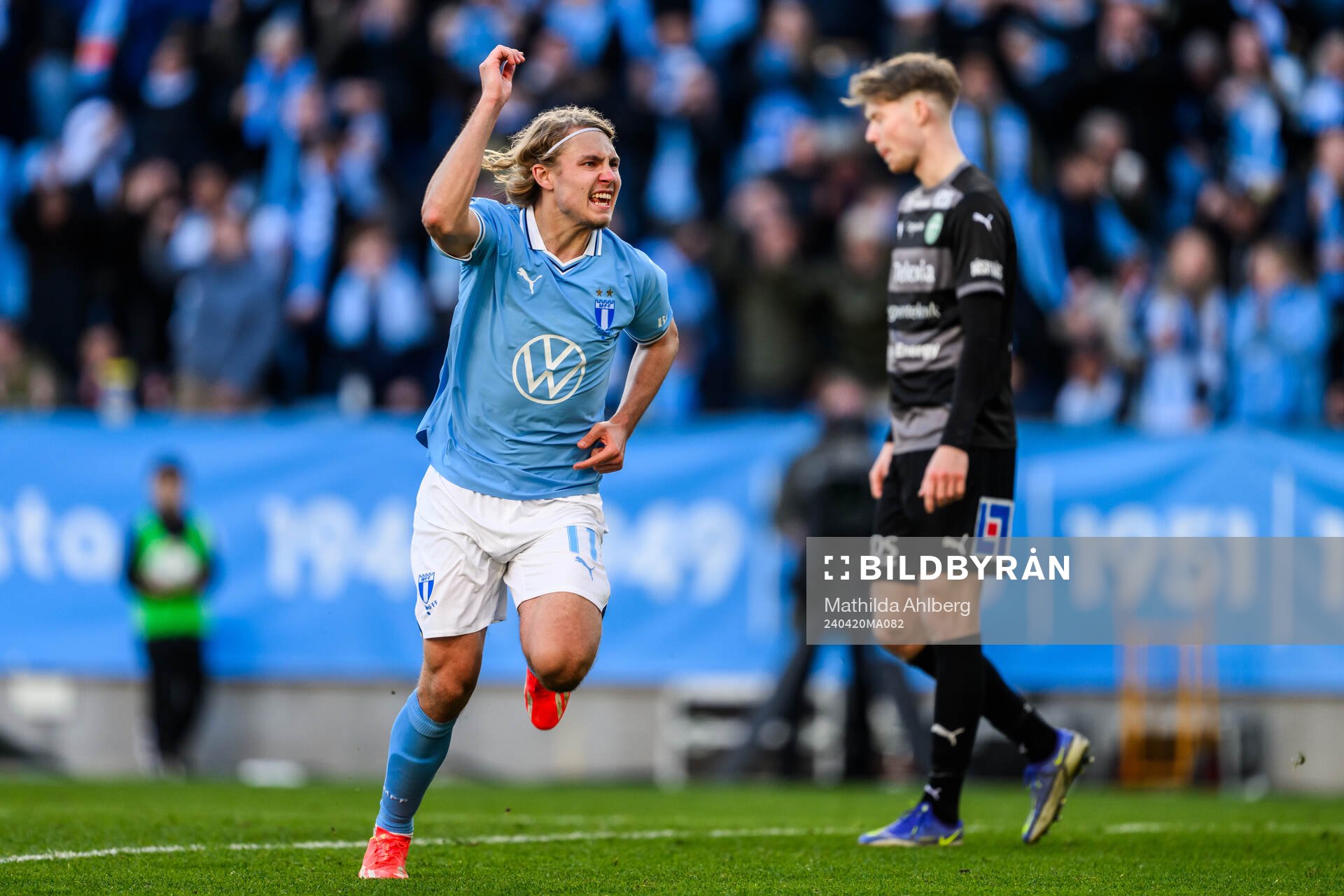Malmö FFs Sebastian Nanasi jublar