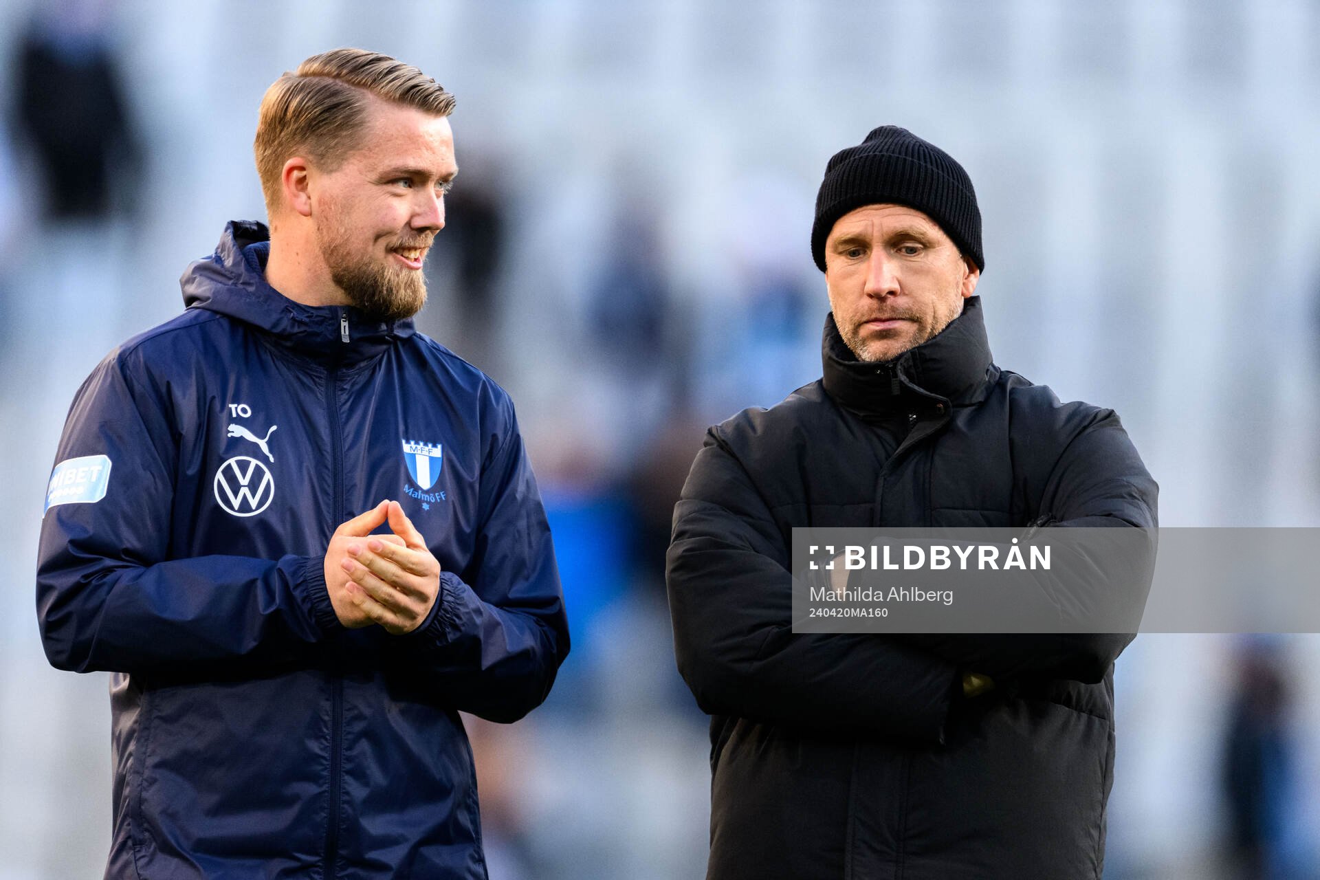 Malmö FFs assisterande tränare Theodor Olsson och