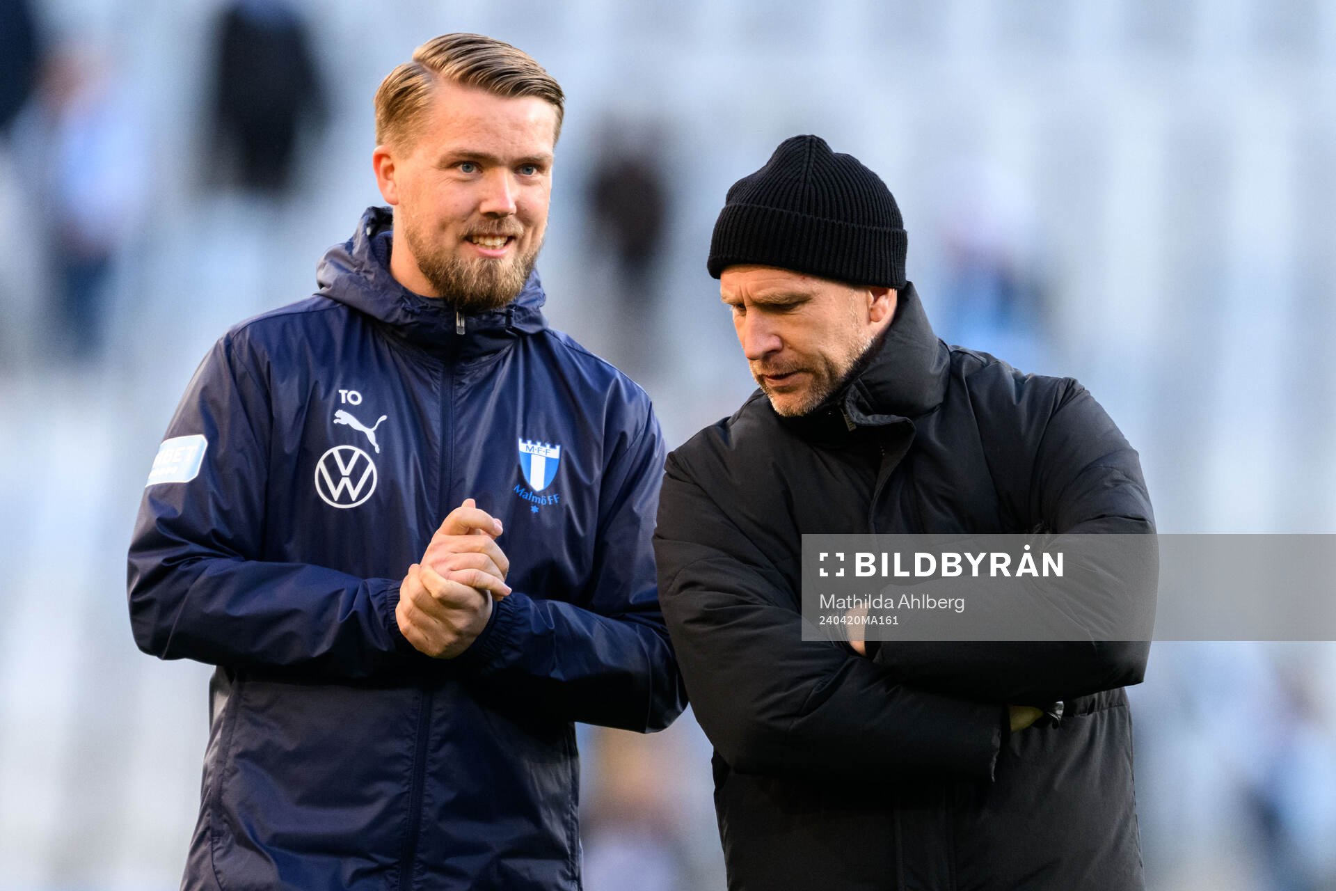Malmö FFs assisterande tränare Theodor Olsson och