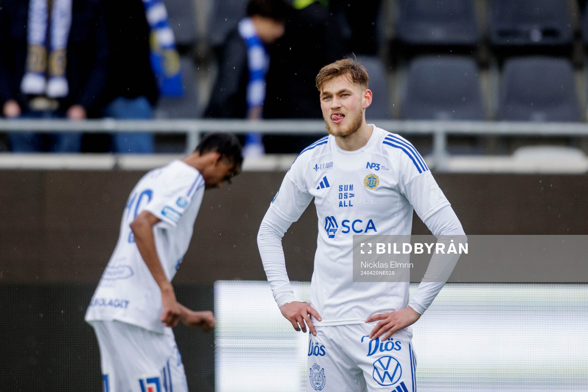 GIF Sundsvalls Ludvig Svanberg deppar fotbollsmatchen i