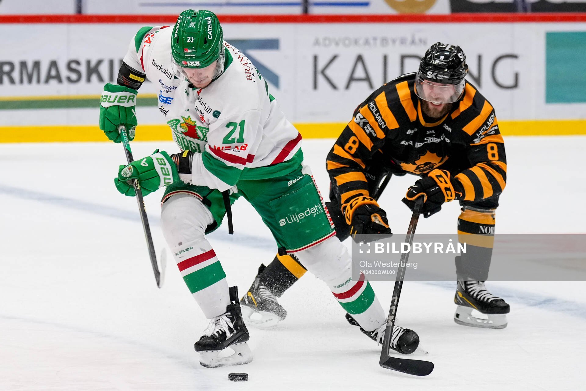 Rögles Henry Bowlby och Skellefteås Petter Granberg