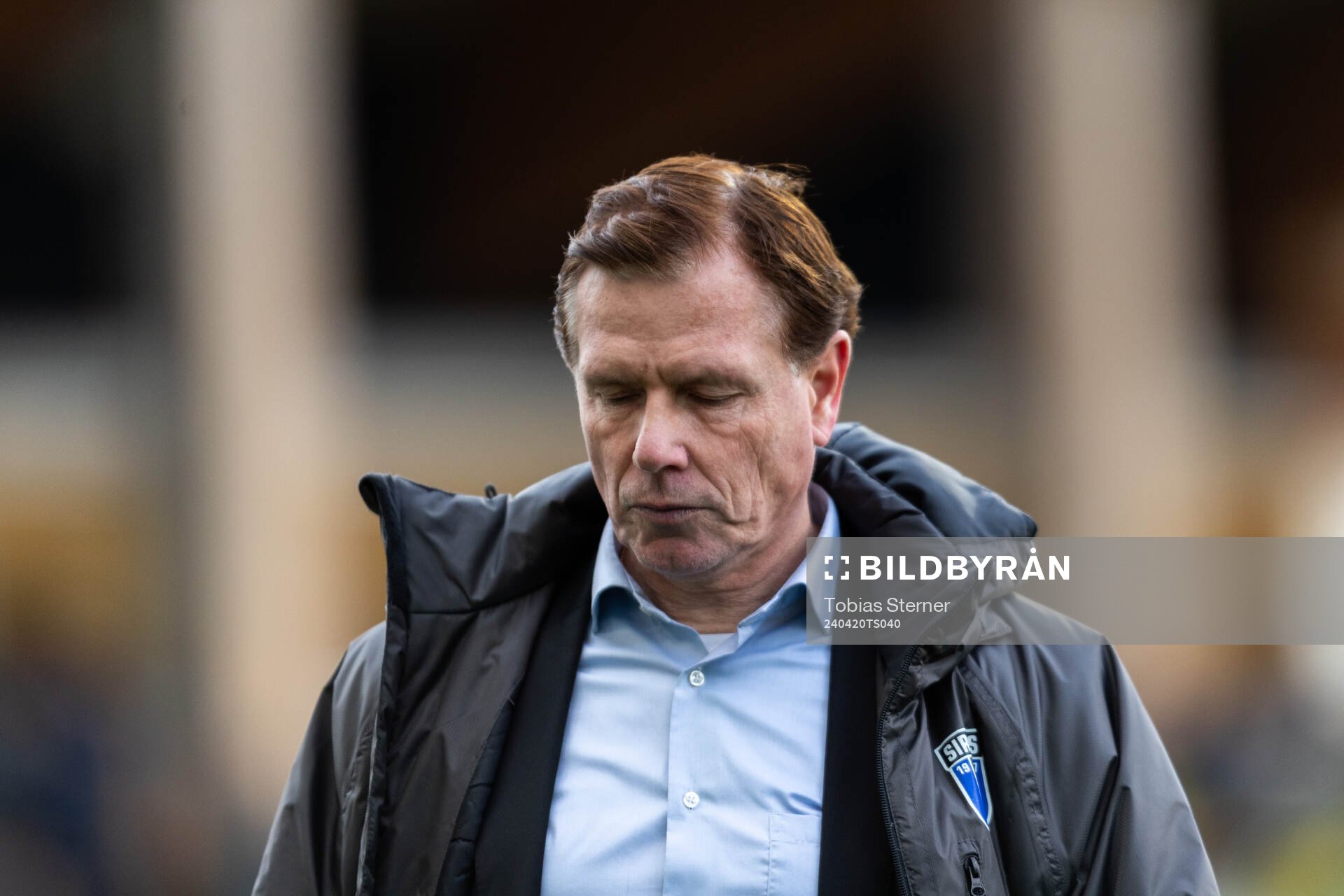 Sirius tränare Christer Mattiasson deppar