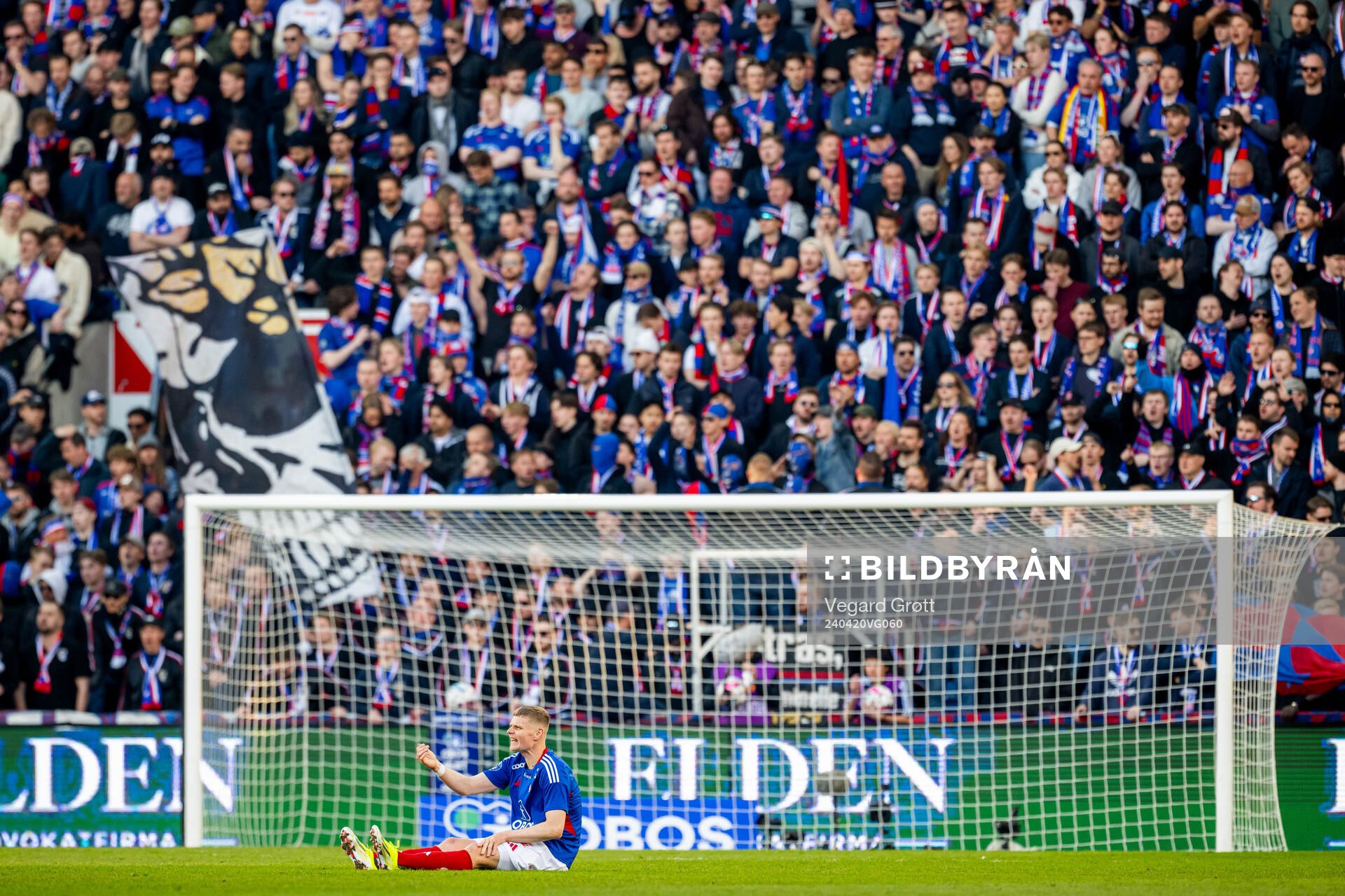 Simen Juklerød of Vålerenga during the OBOS-ligaen football match between Lyn and Vålerenga on April 20, 2024 in Oslo. 
