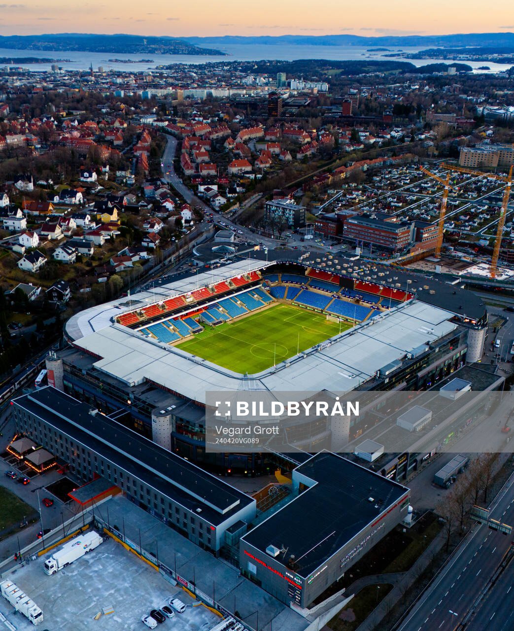 General exterior view of Ullevaal stadion