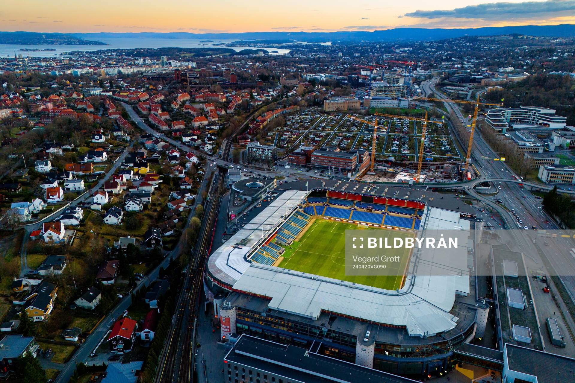 General exterior view of Ullevaal stadion